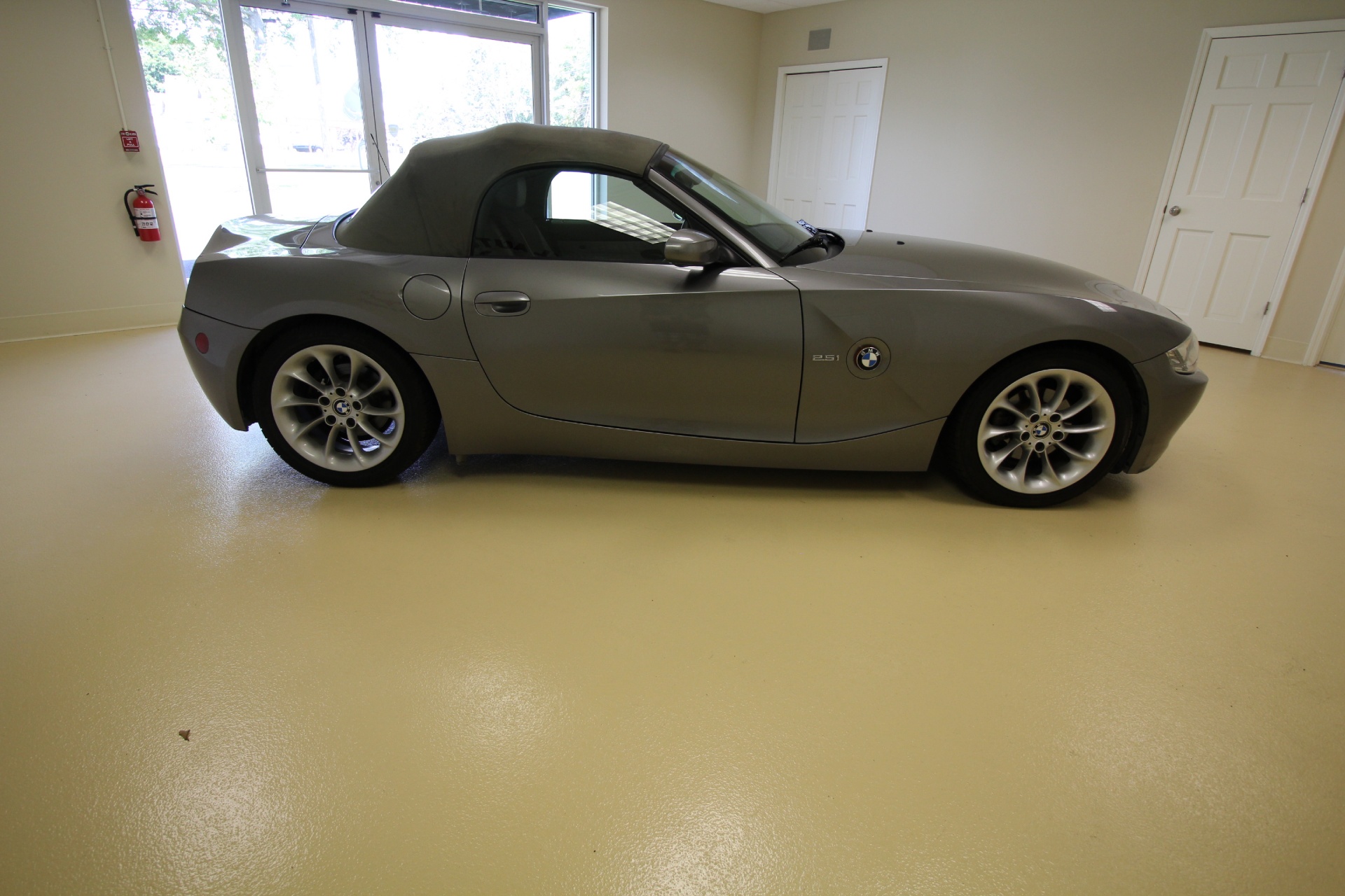 Used 2003 Sterling Gray Metallic with Gray Soft Top BMW Z4 2.5i | Albany, NY