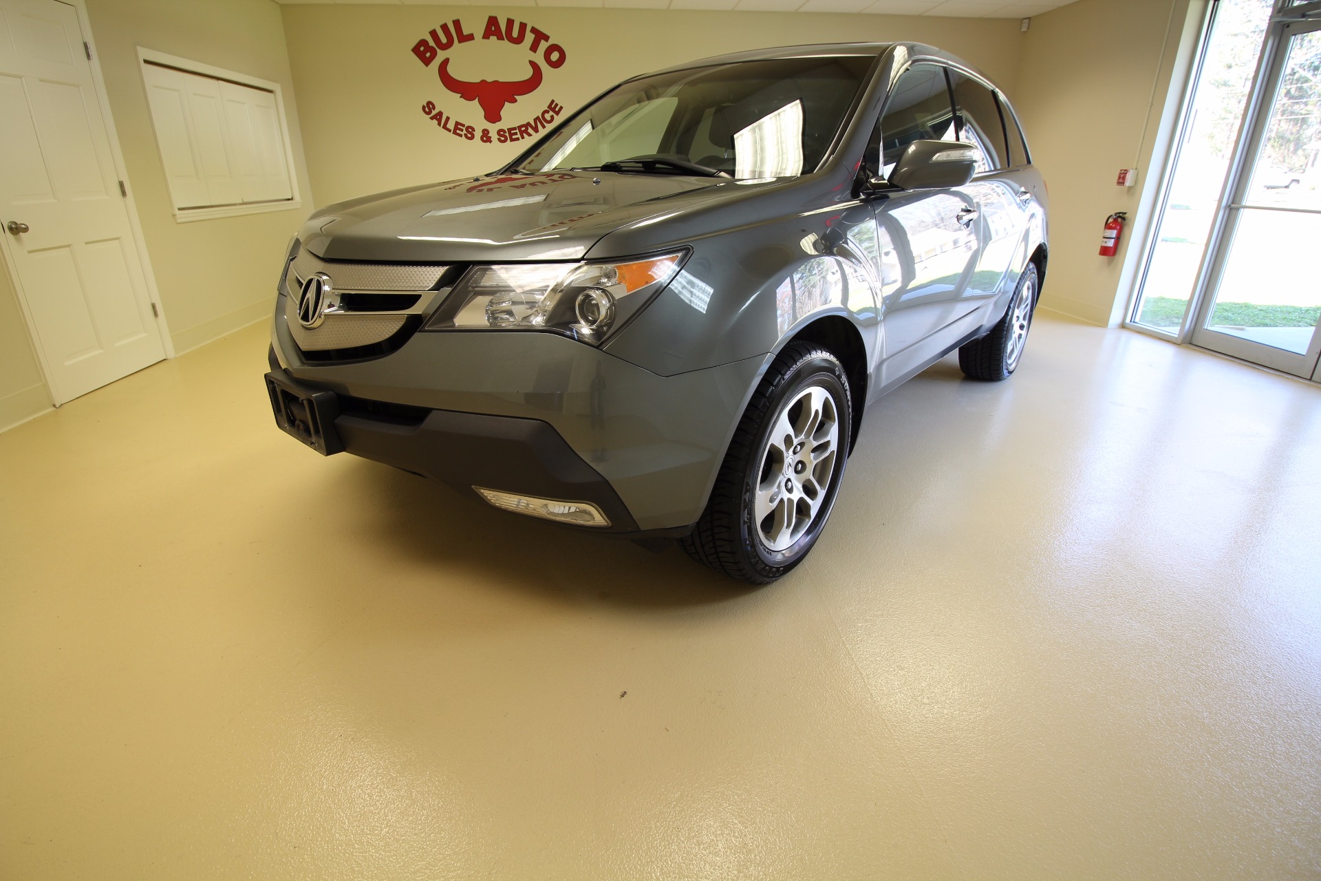 Used 2008 Sterling Gray Metallic Acura MDX Tech Package | Albany, NY
