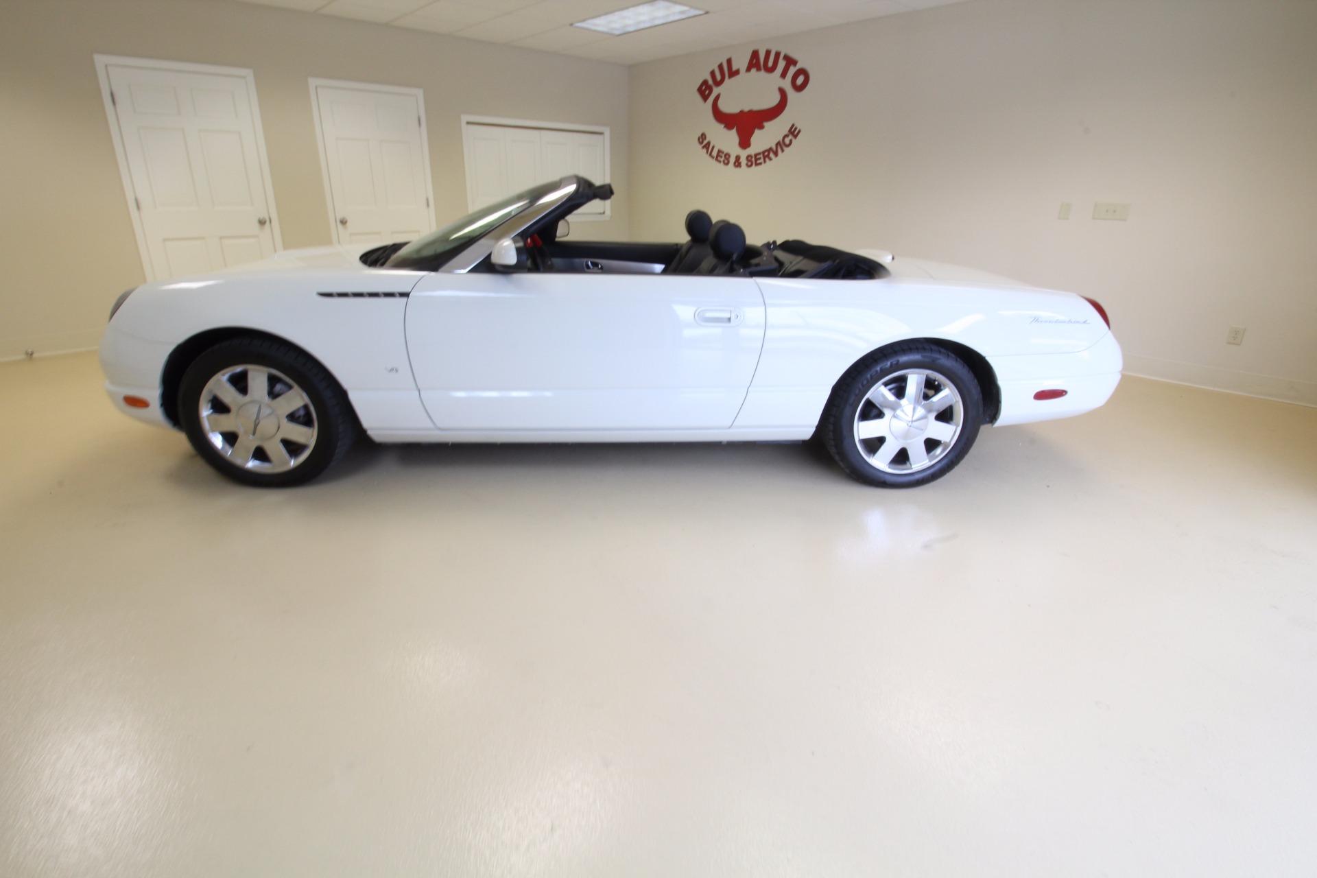 Used 2003 Whisper White with Whisper White Hard Top Ford Thunderbird Premium with removable top | Albany, NY