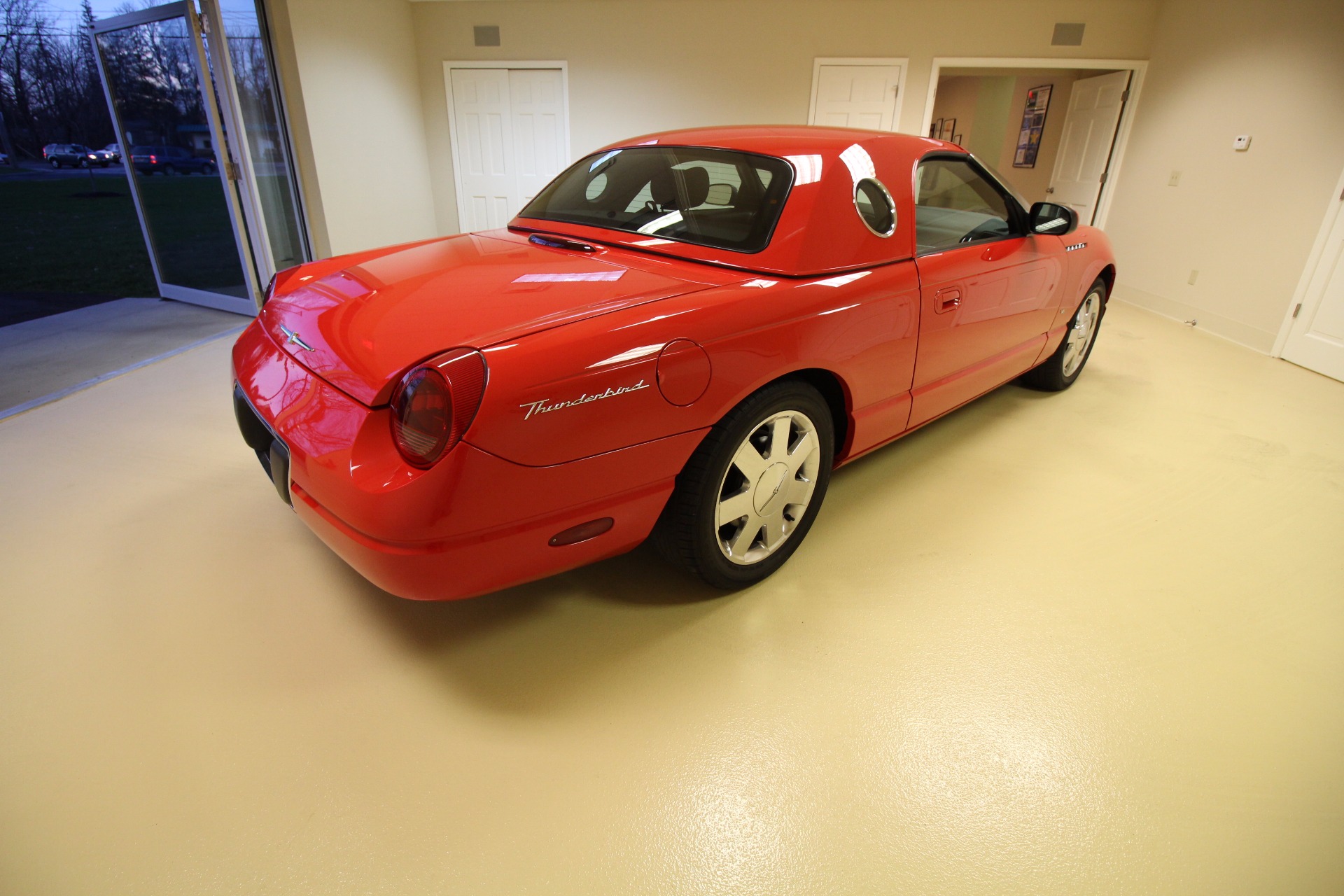 Used 2003 Torch Red with Torch Red Hard Top Ford Thunderbird Premium with removable top | Albany, NY