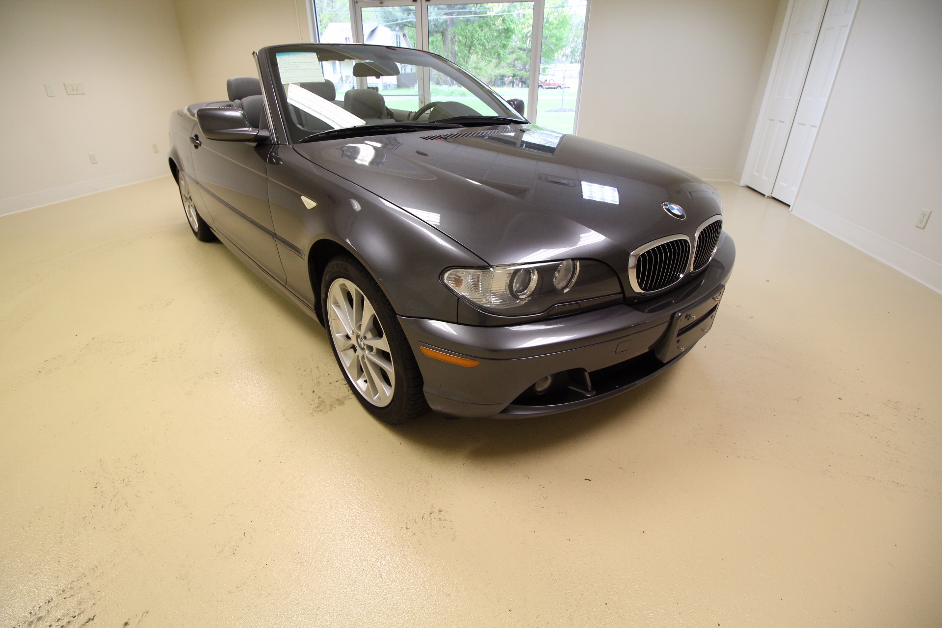 Used 2005 Silver Gray Metallic with Black Soft Top BMW 3-Series 330Ci convertible | Albany, NY