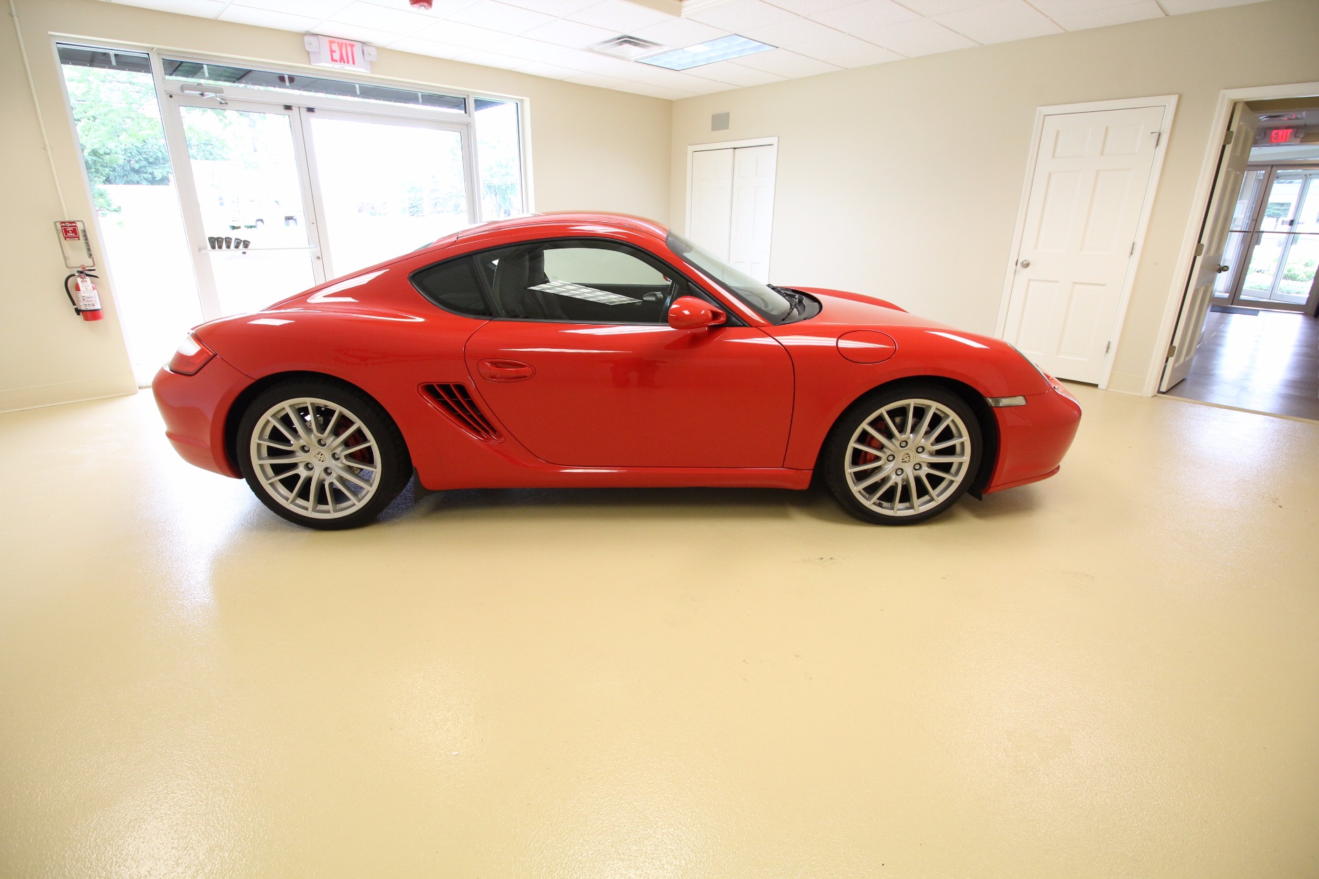 Used 2007 Guards Red Porsche Cayman S | Albany, NY