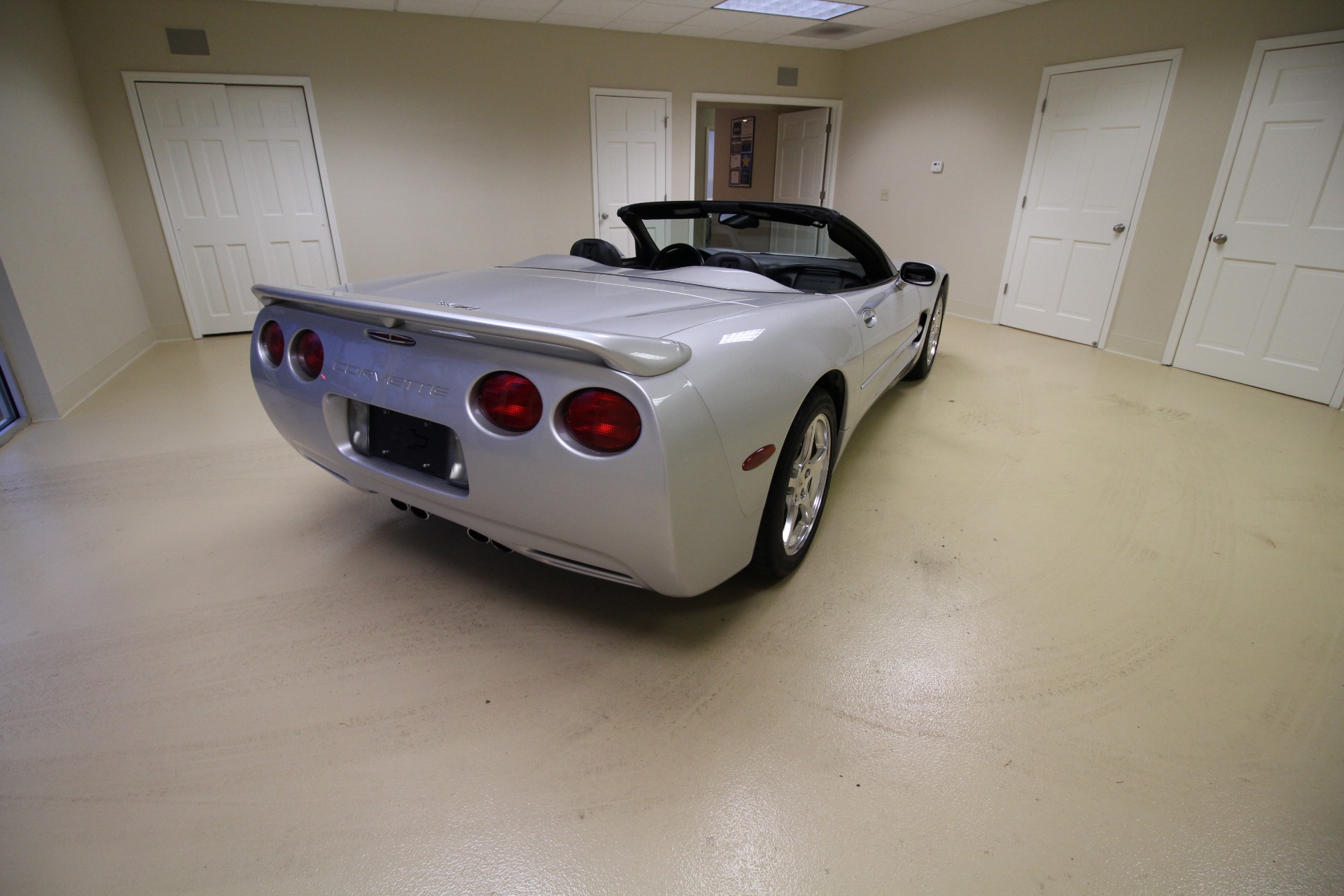 Used 2003 Quicksilver Metallic with Black Soft Top Chevrolet Corvette Convertible | Albany, NY