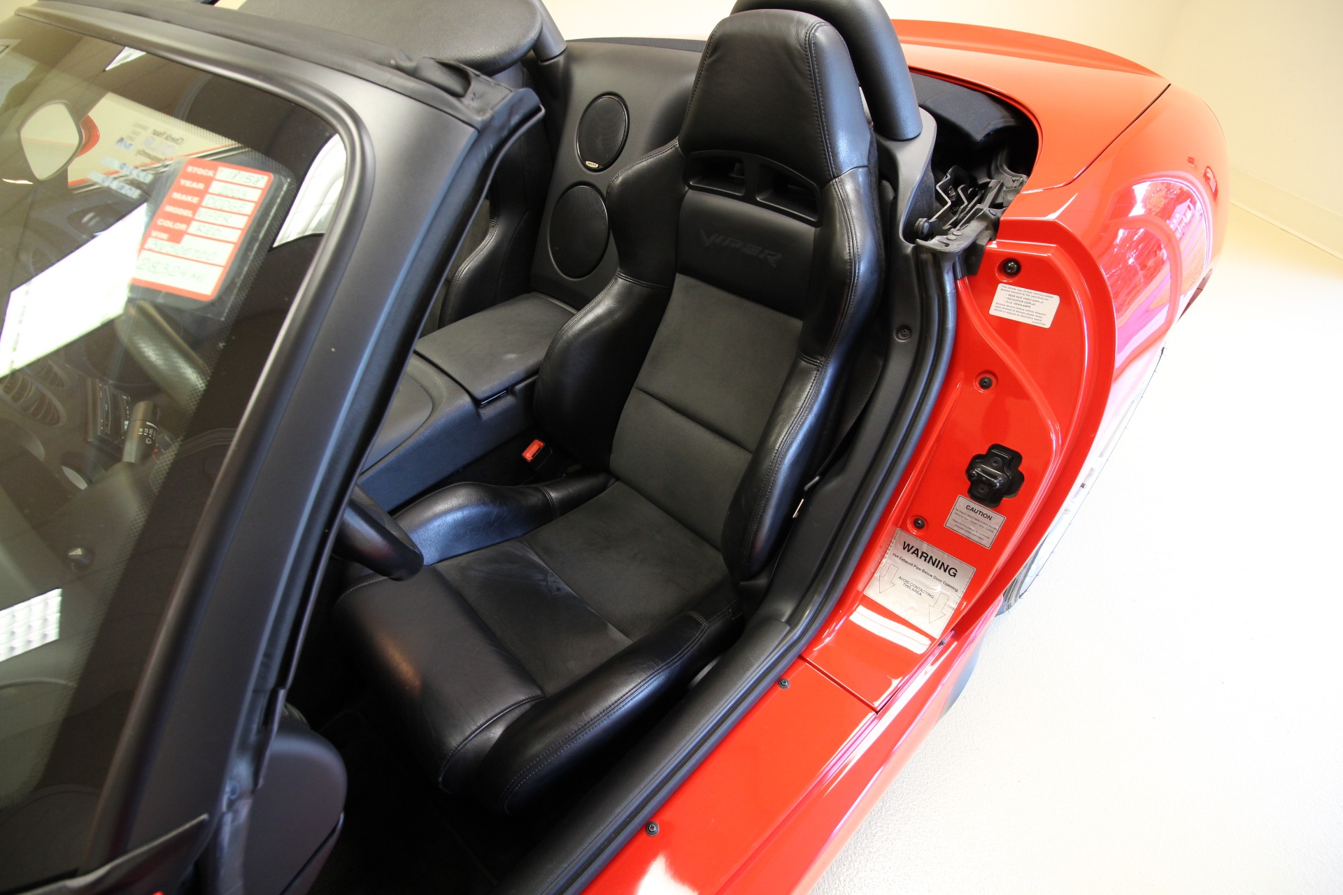 Used 2003 Viper Red with Black Soft Top Dodge Viper SRT-10 | Albany, NY