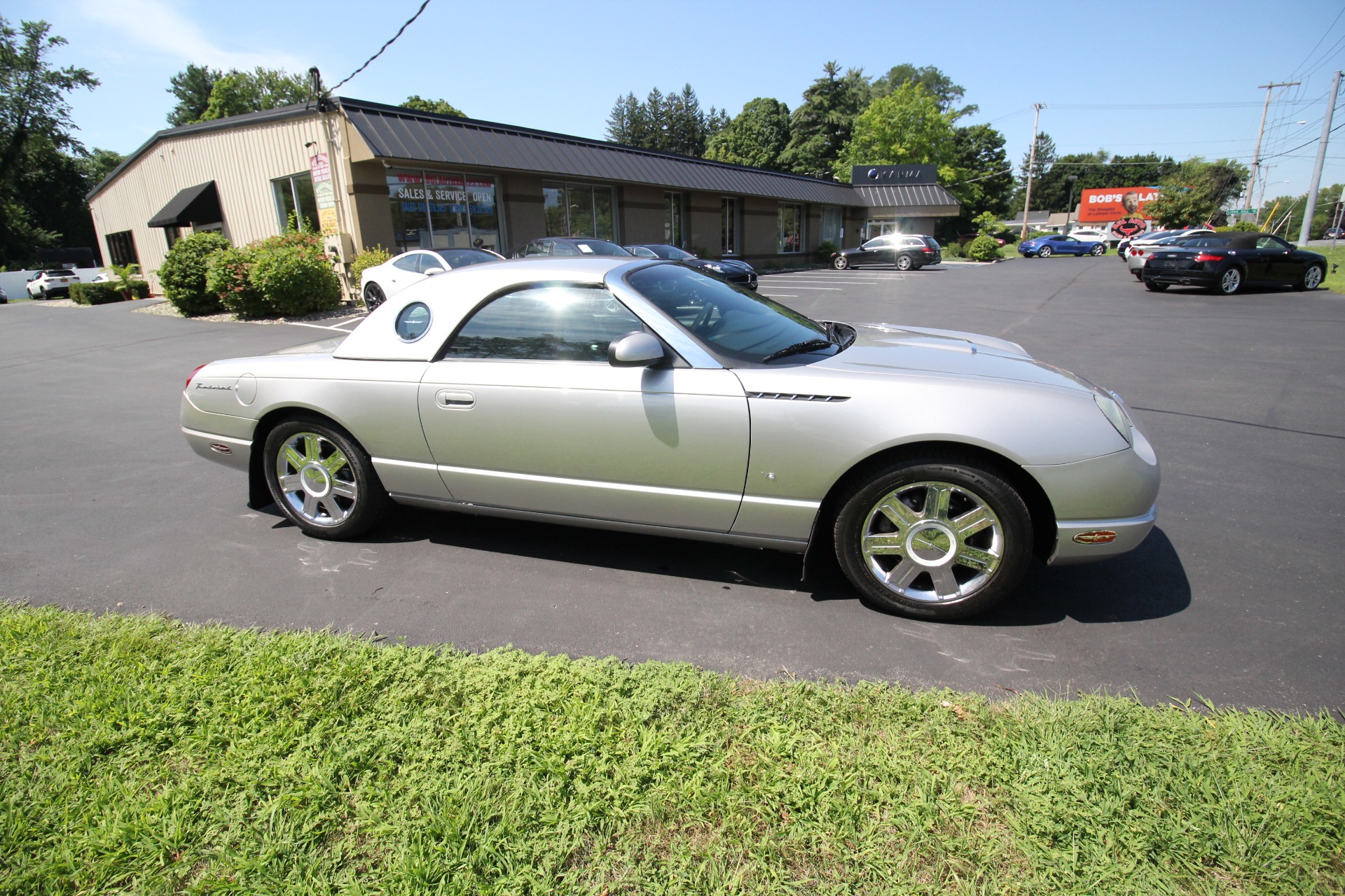 Used 2004 GRAY Ford Thunderbird Premium SUPER NICE AND LOW MILES AND HARD TOP | Albany, NY