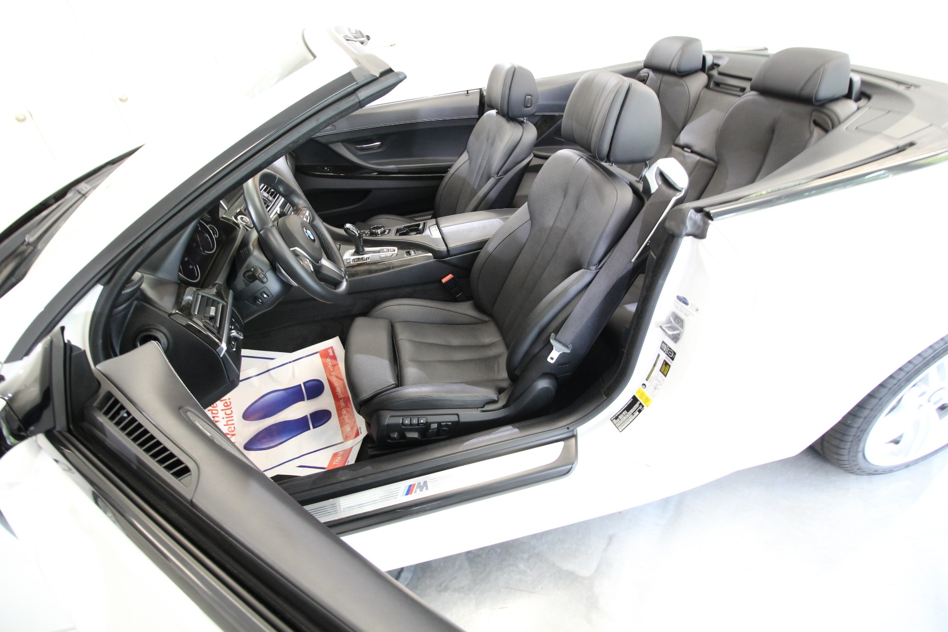 Used 2015 WHITE BMW 6-Series 640i xDrive CONVERTIBLE RARE WHITE ON BLACK MSPORT LOADED | Albany, NY