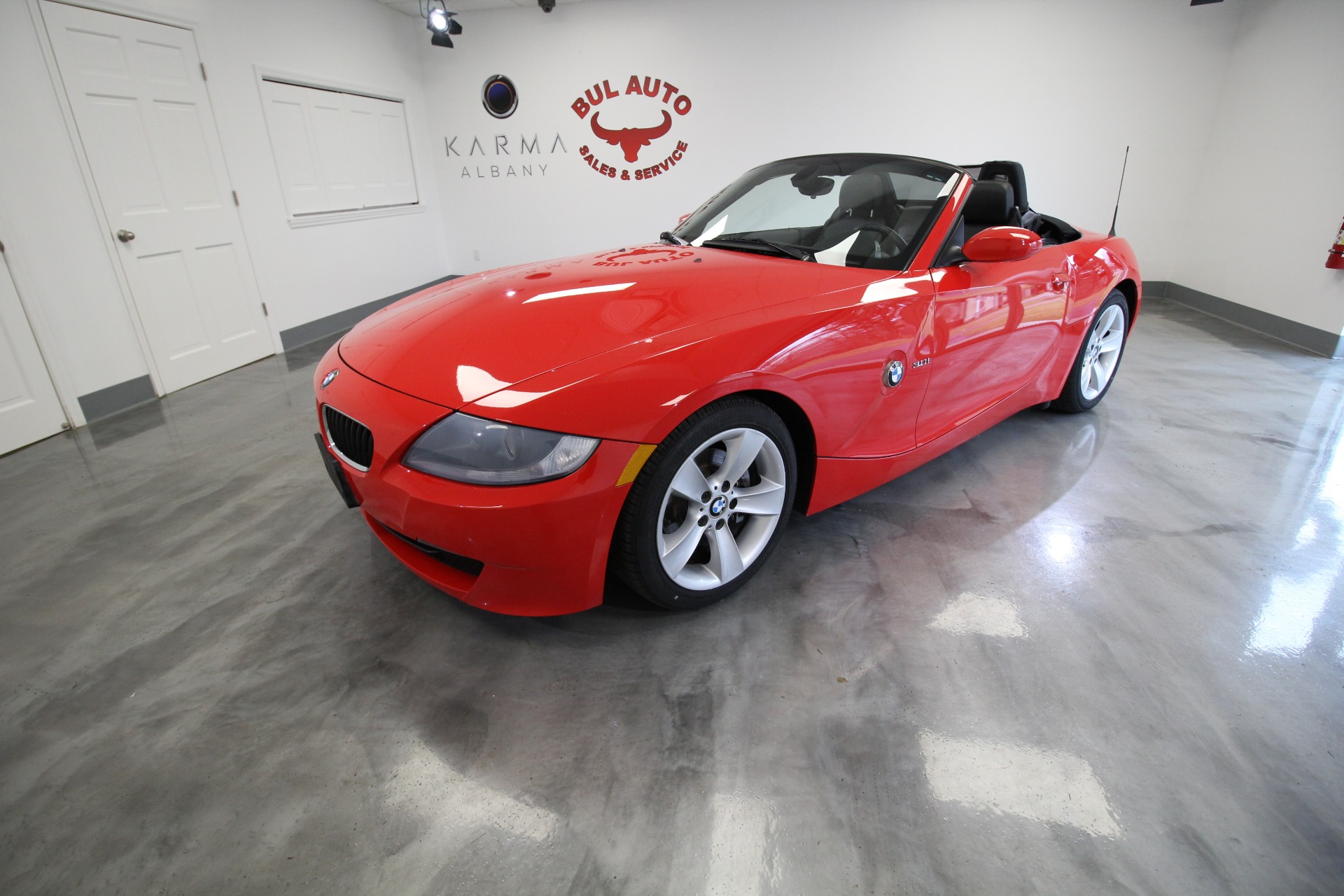 Used 2006 RED BMW Z4 Roadster 3.0i | Albany, NY