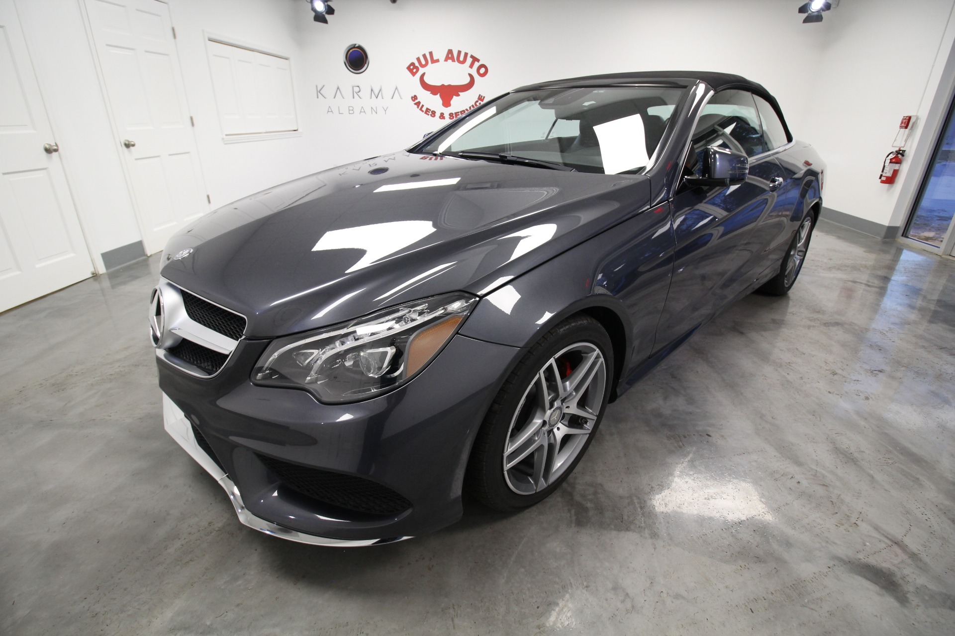 Used 2016 Steel Grey Metallic Mercedes-Benz E-Class E400 CABRIOLET CONVERTIBLE SUPERB INSIDE AND OUT LOW MILES | Albany, NY