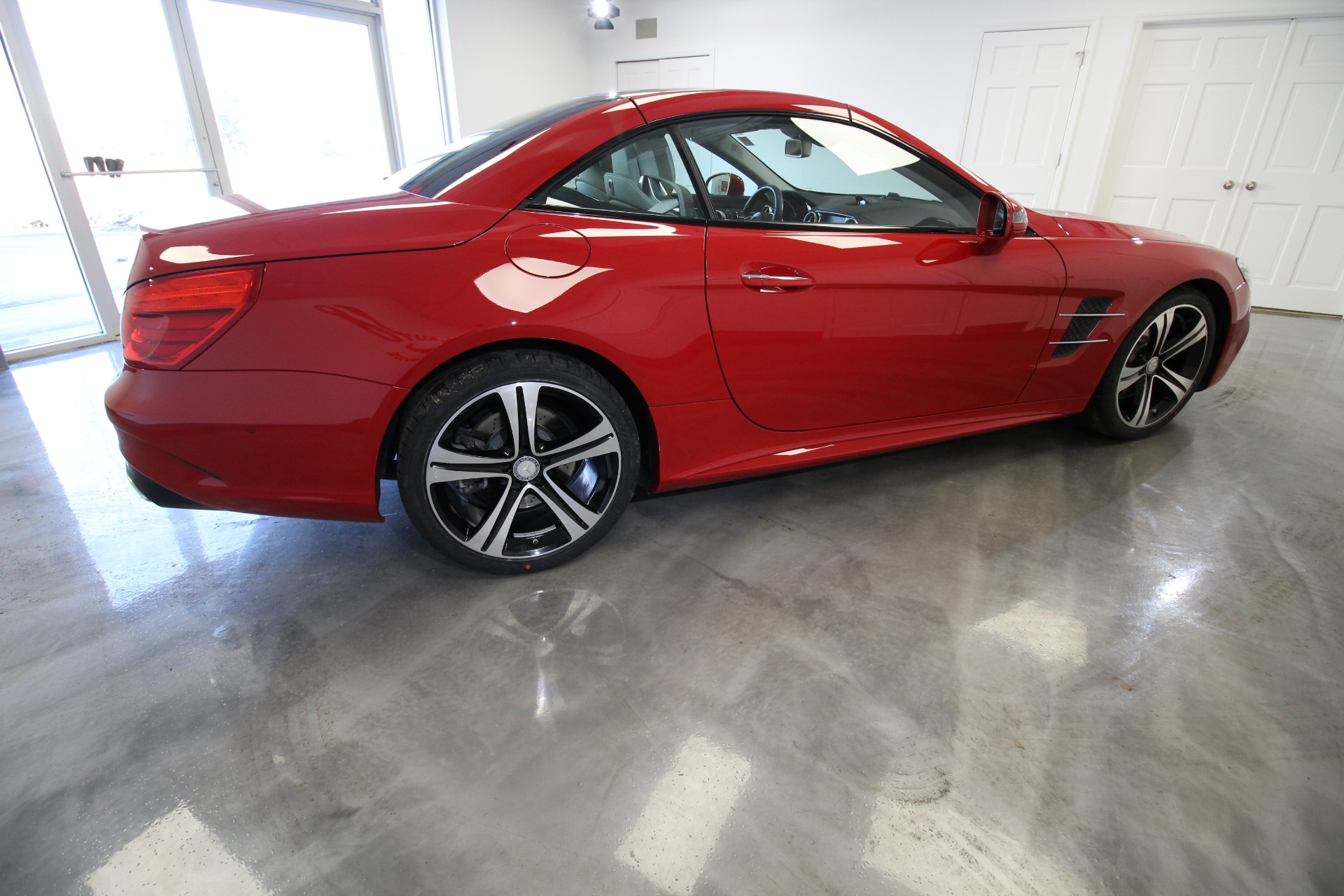 Used 2017 RED Mercedes-Benz SL-Class SL450 SUPER RARE COLOR BEST COLOR COMBO | Albany, NY