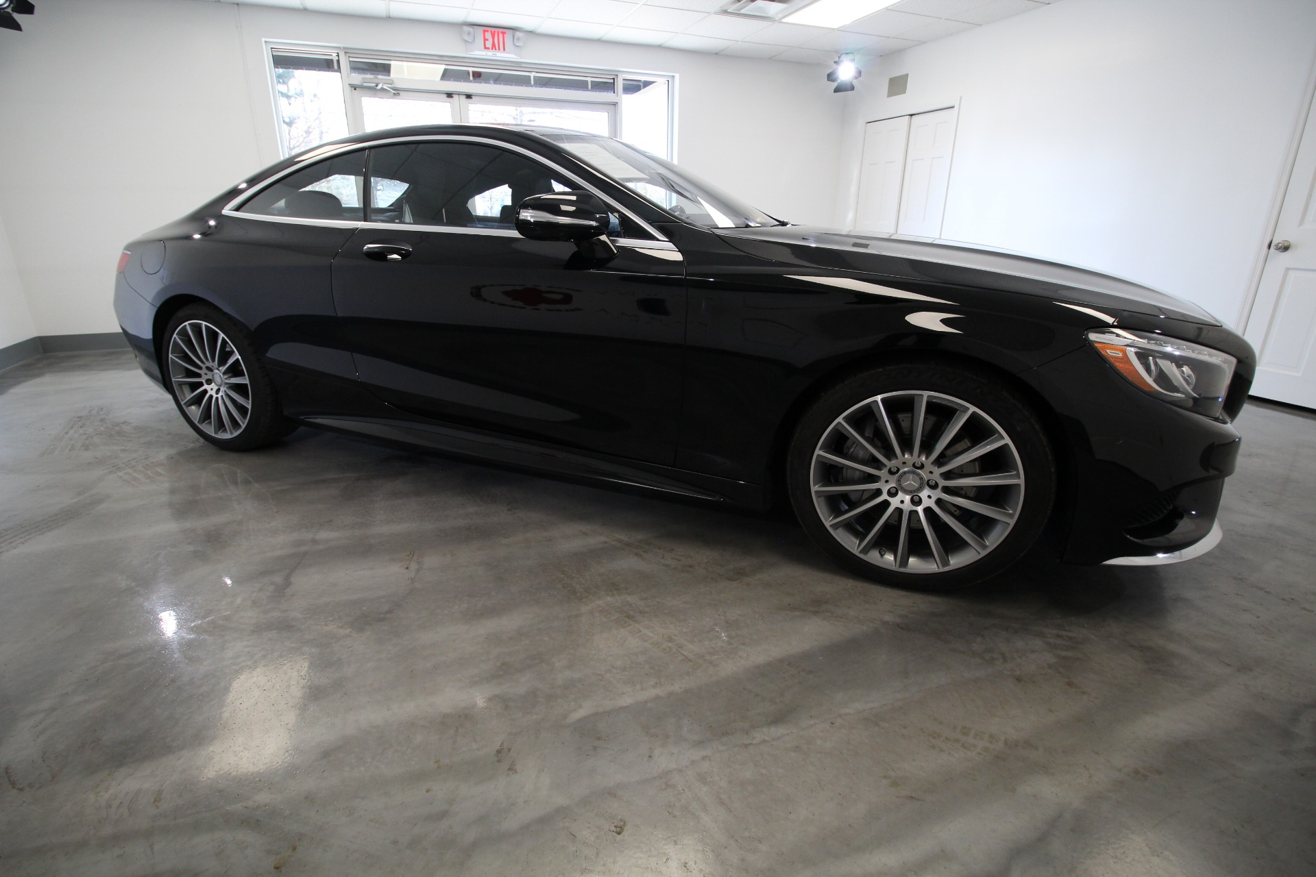 Used 2016 Black Mercedes-Benz S-Class S550 4MATIC COUPE SUPERB INSIDE AND OUT LOW MILES LOCAL CAR | Albany, NY