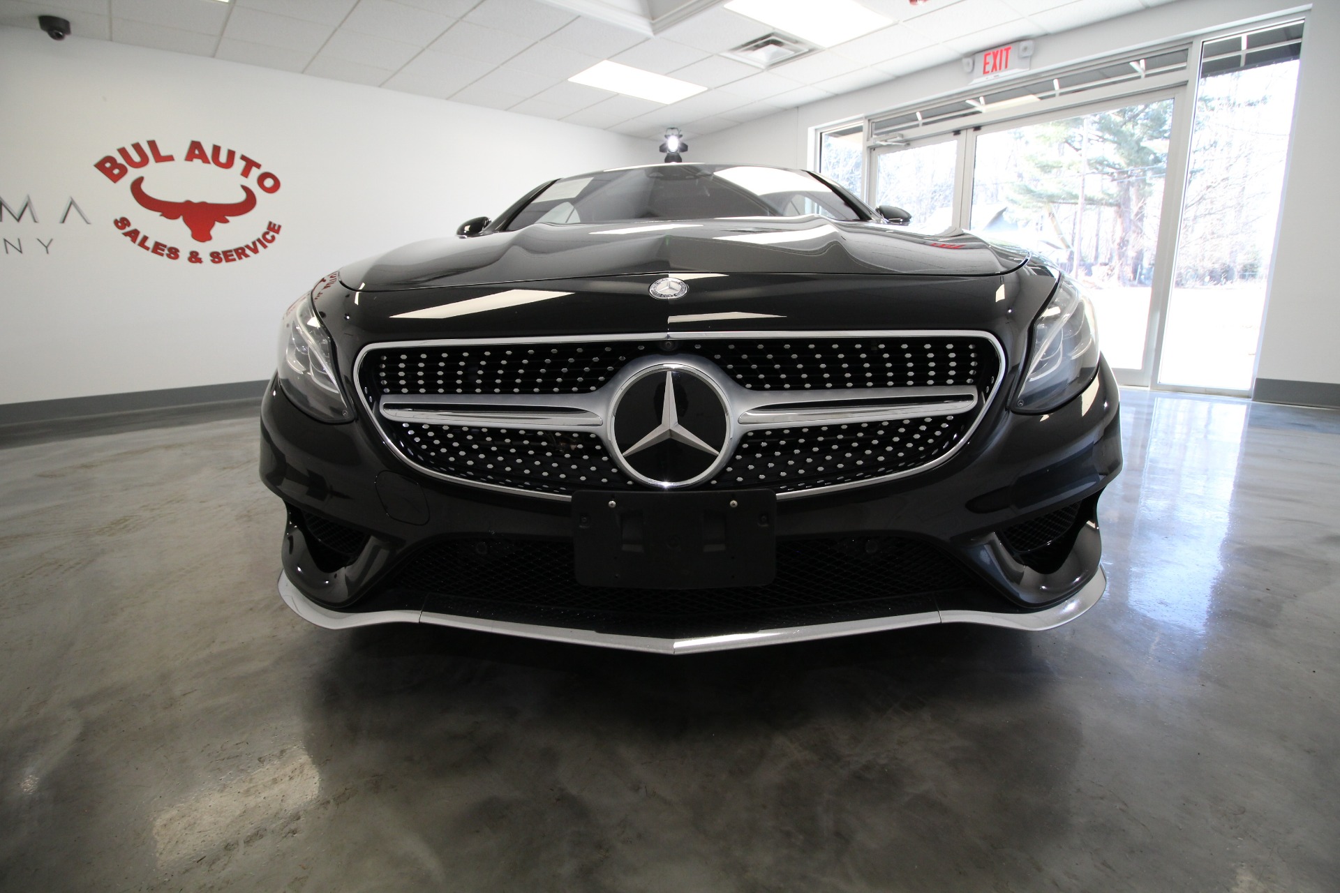 Used 2016 Black Mercedes-Benz S-Class S550 4MATIC Coupe | Albany, NY