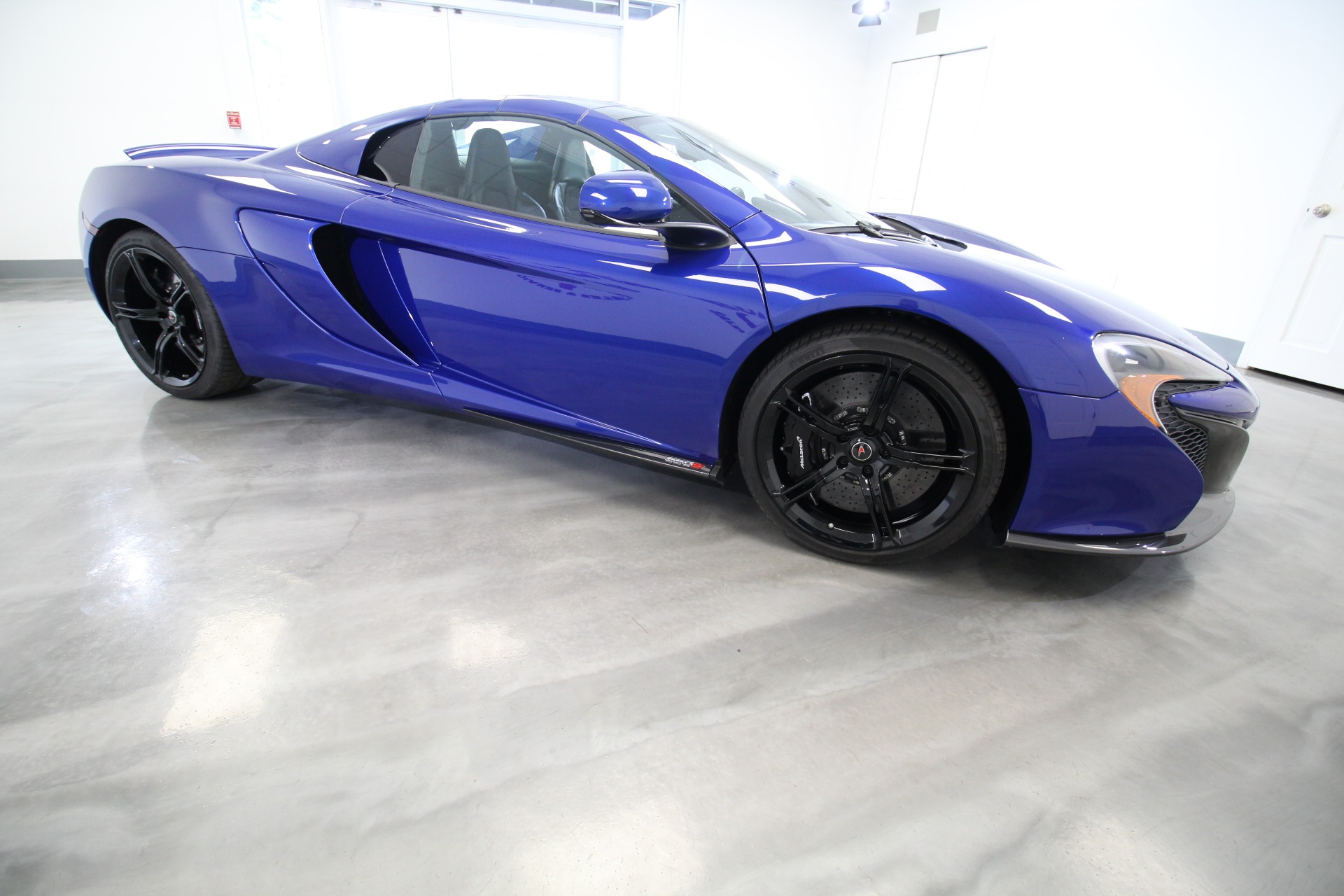 Used 2015 Aurora Blue McLaren 650s SPIDER CONVERTIBLE LOCAL CAR TRADE WITH US FOR A 720 SUPERB | Albany, NY