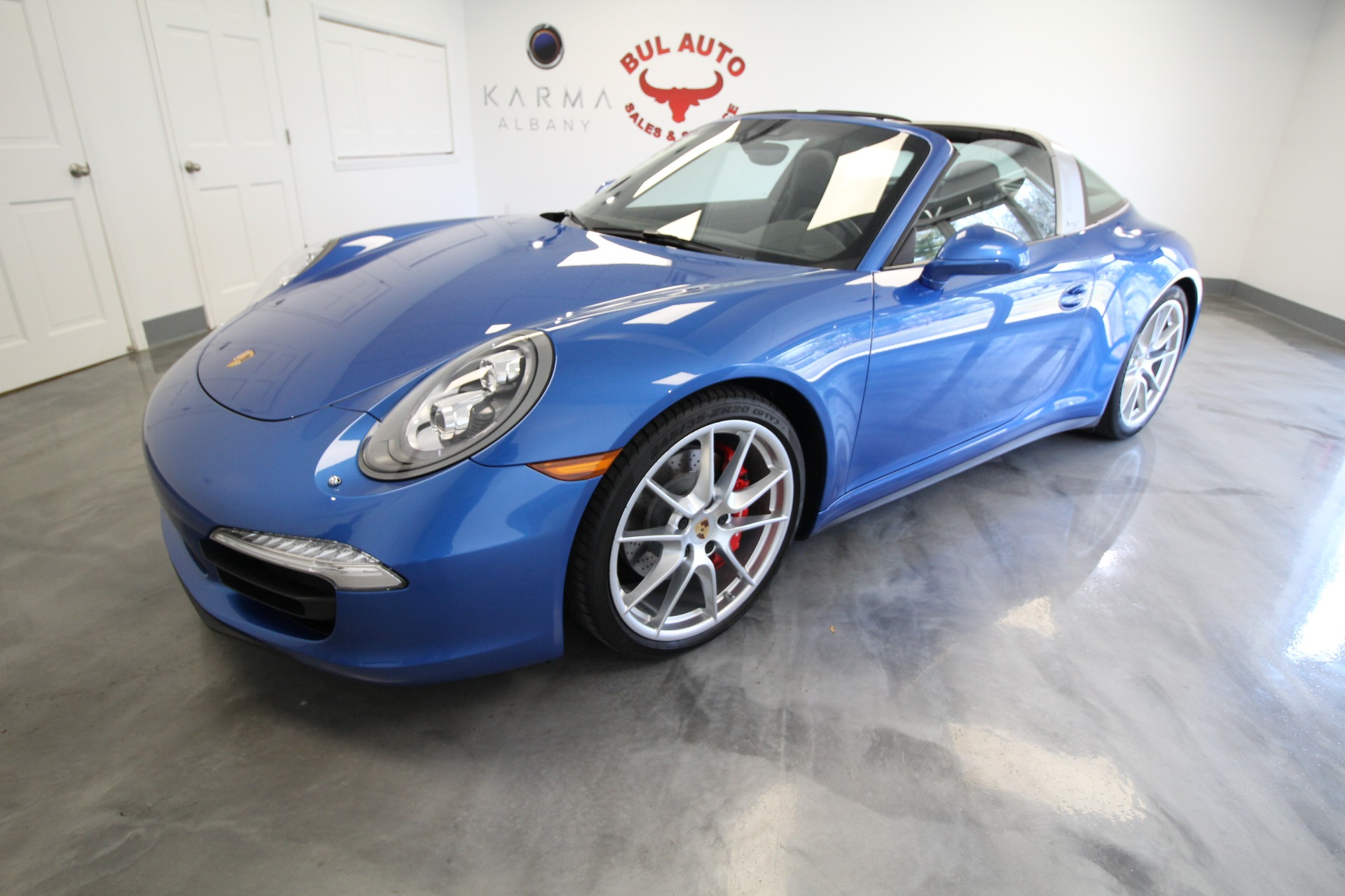Used 2015 Blue Porsche 911 Targa 4S | Albany, NY