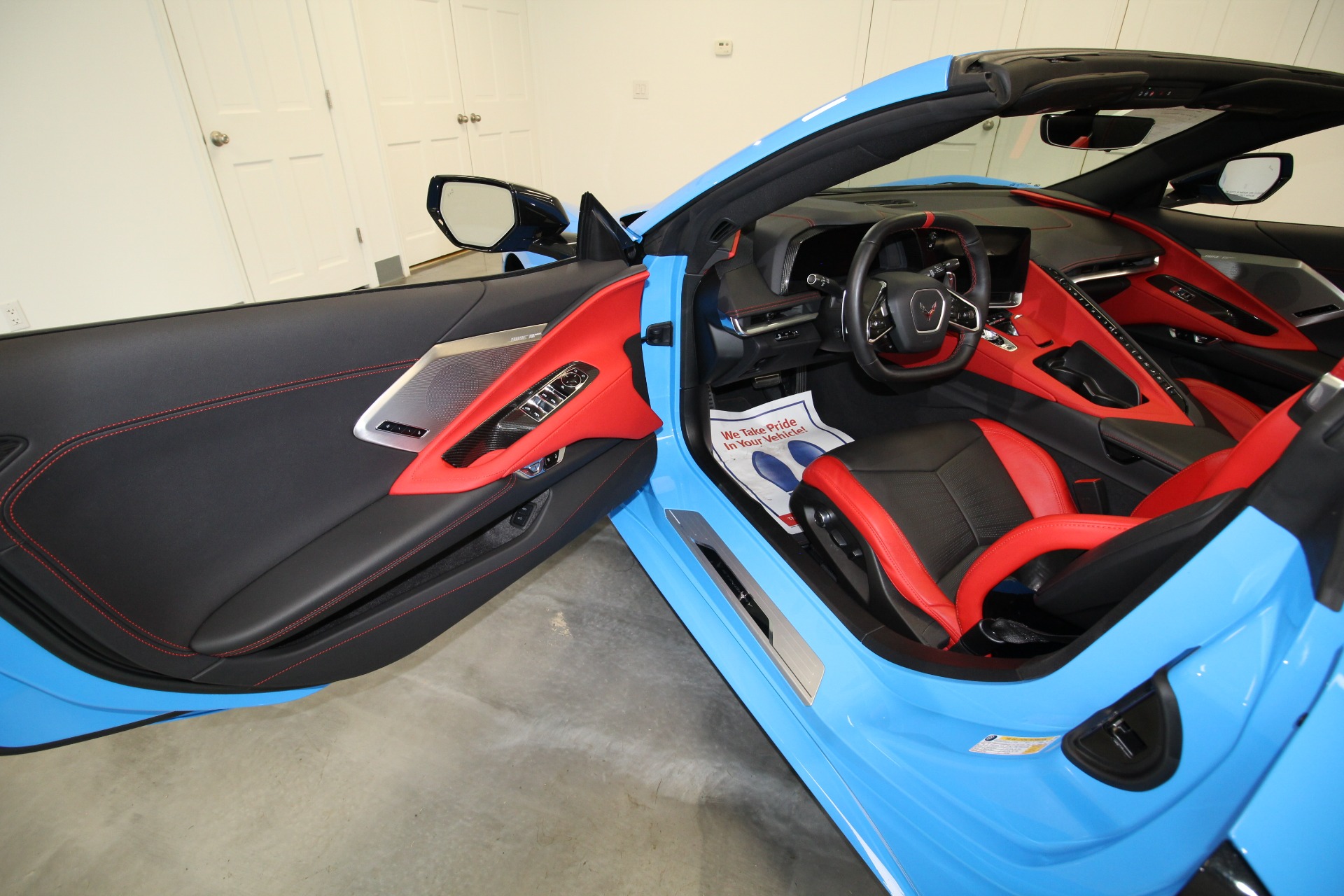 Used 2021 Blue Chevrolet Corvette 2LT Convertible LIKE NEW ONE OWNER LOADED | Albany, NY