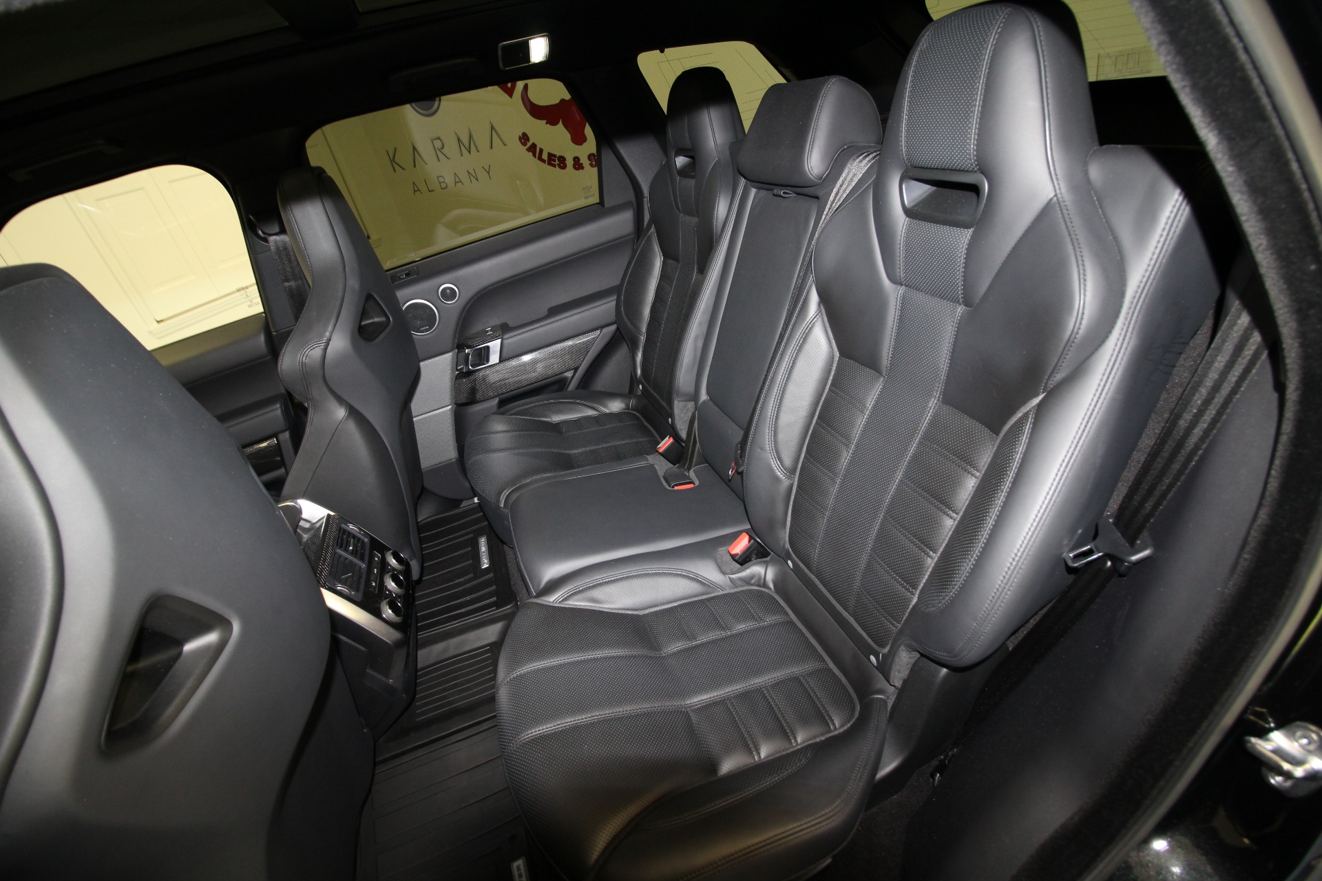 Used 2015 Santorini Black Metallic Land Rover Range Rover Sport SVR LOW MILEAGE SVR | Albany, NY