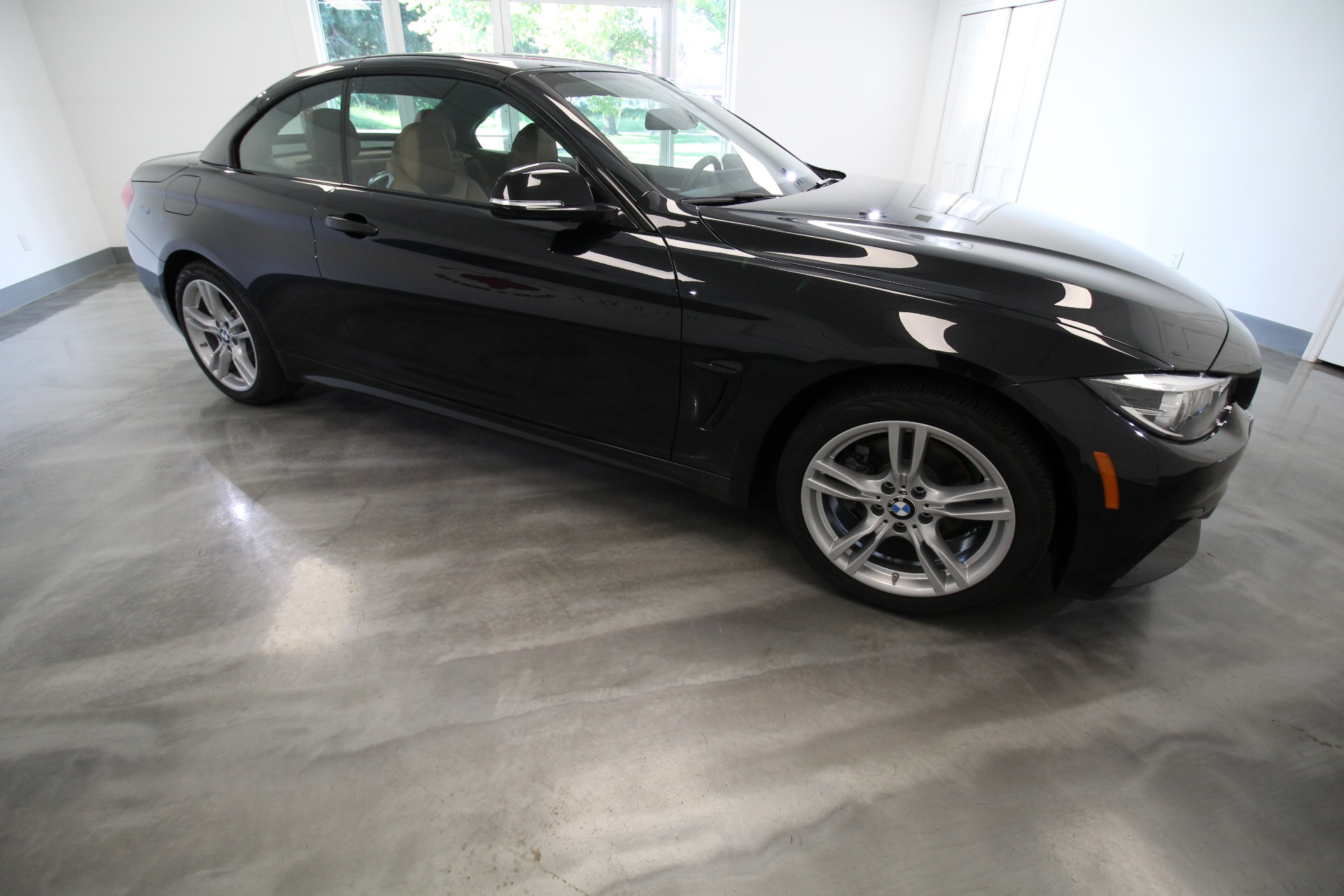 Used 2019 Black Sapphire Metallic BMW 430i xDrive SULEV Convertible M-Sport Low Miles | Albany, NY