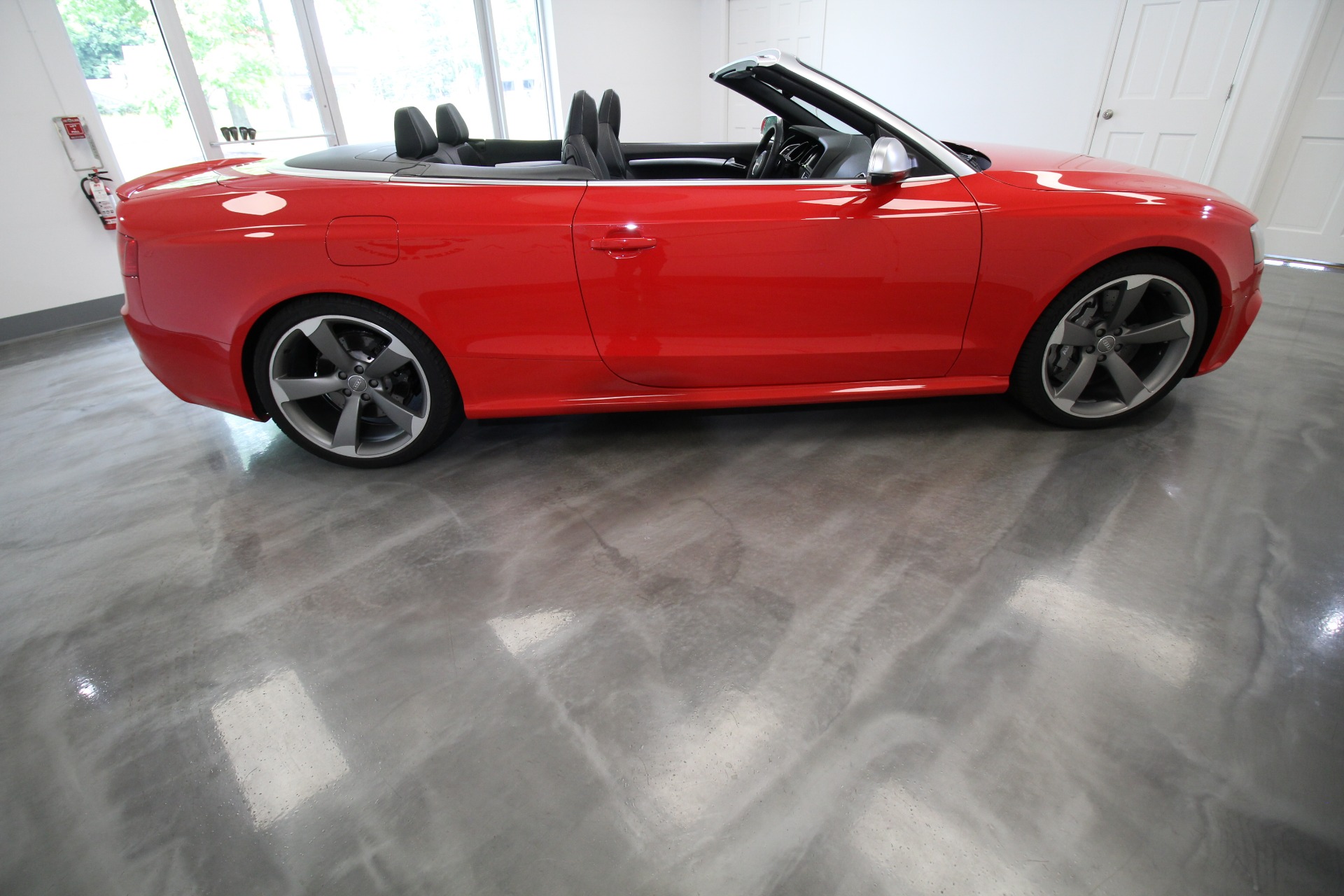 Used 2013 Misano Red Pearl Effect Audi RS5 4.2 Convertible quattro S tronic | Albany, NY