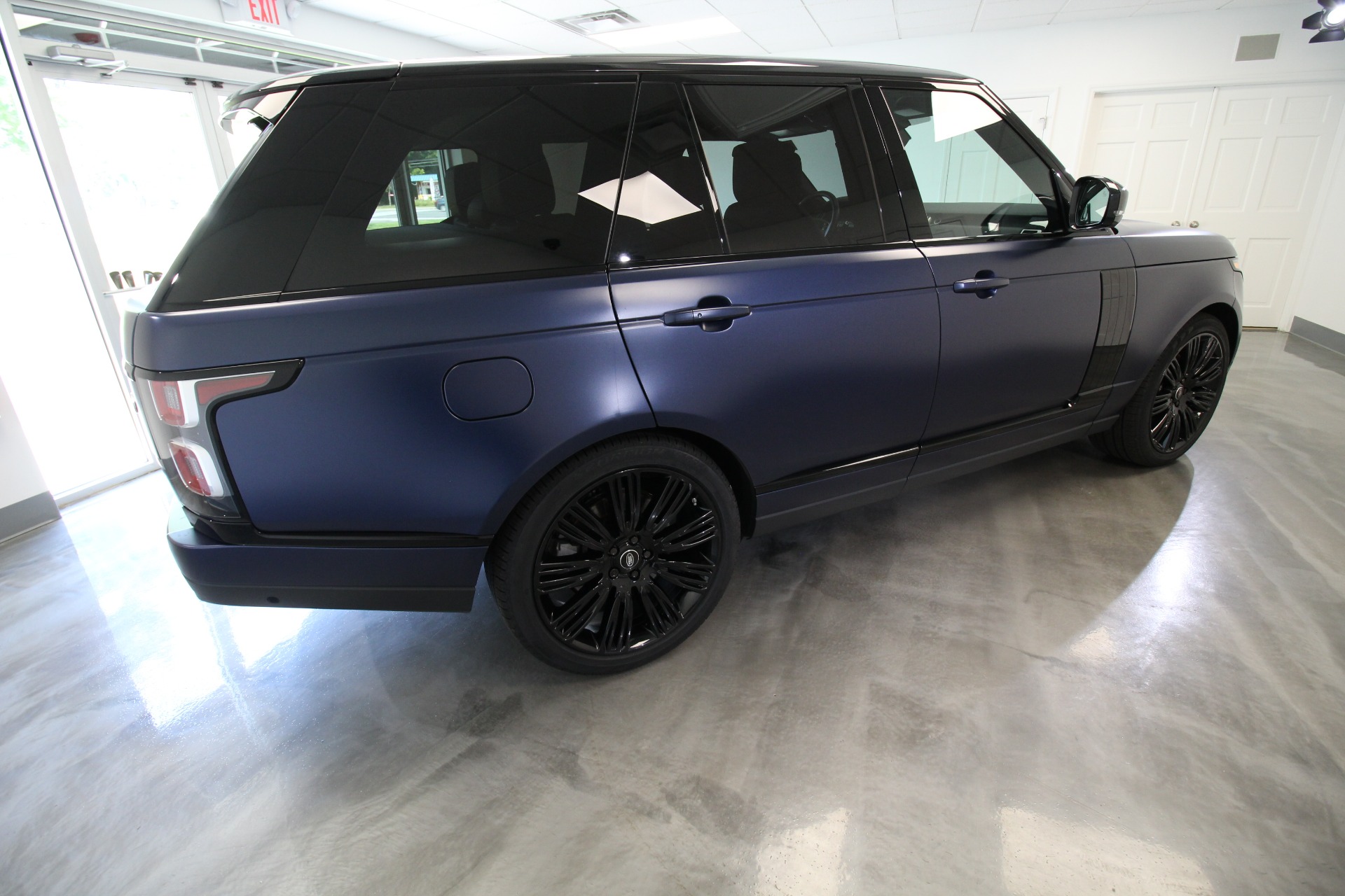 Used 2019 Balmoral Blue SVO Ultra Metallic Satin Matte Land Rover Range Rover Supercharged 1 OWNER CUSTOM COLOR BEAUTFUL | Albany, NY