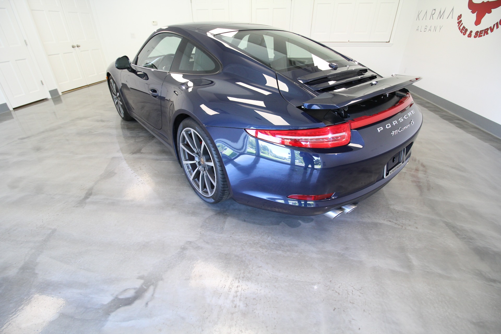 Used 2014 Dark Blue Metallic Porsche 911 Carrera 4S Coupe LOW MILES PDK | Albany, NY