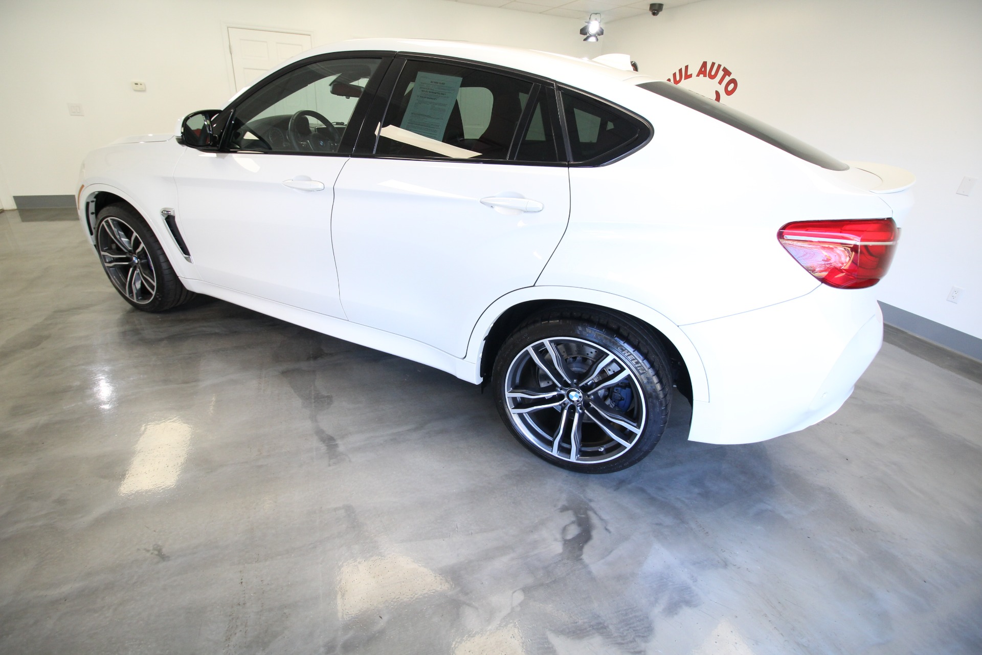 Used 2017 Alpine White BMW X6 M Beautiful White With Red Interior | Albany, NY