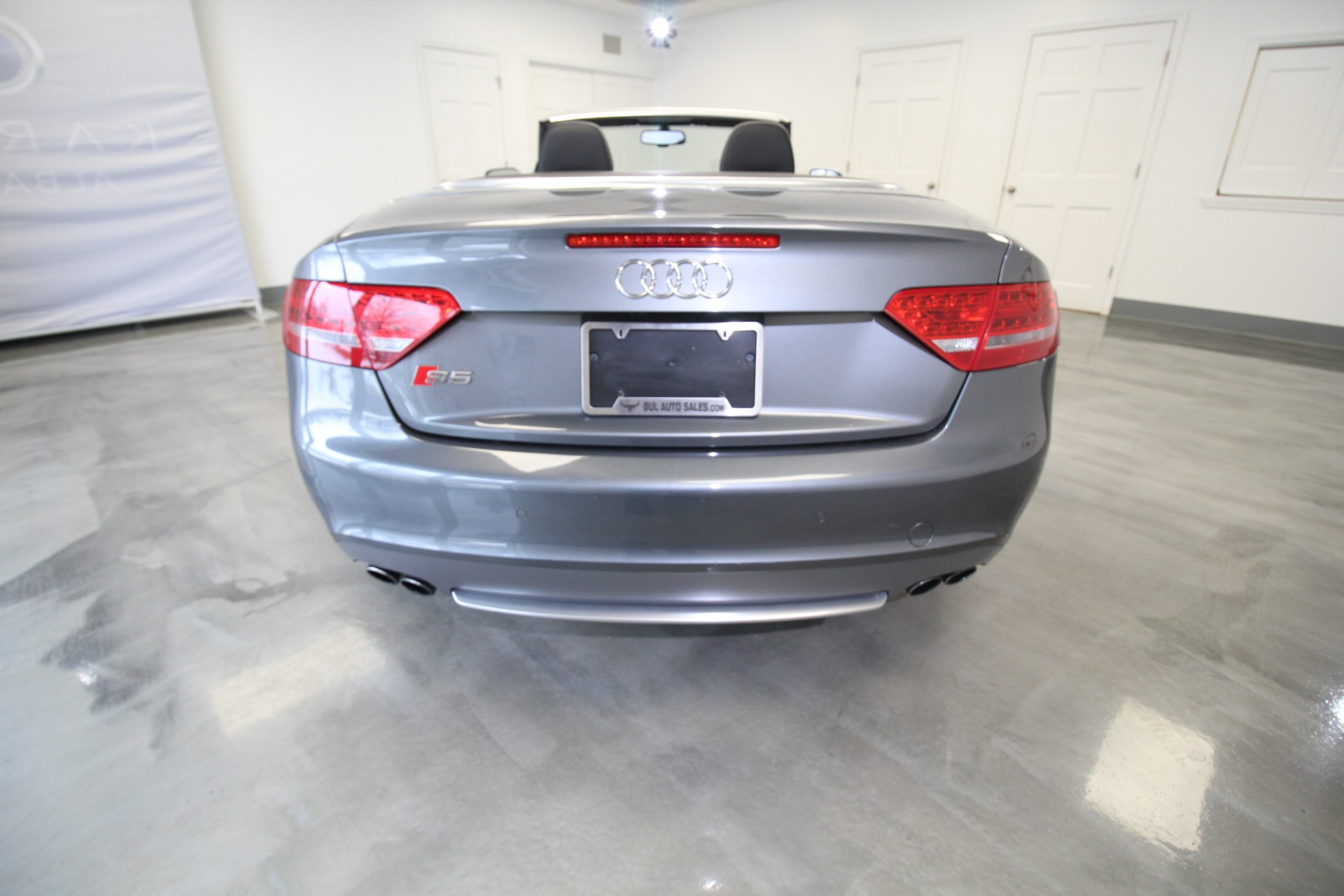 Used 2012 Monsoon Gray Metallic with Black Soft Convertible Top Audi S5 3.0T Cabriolet quattro S tronic | Albany, NY