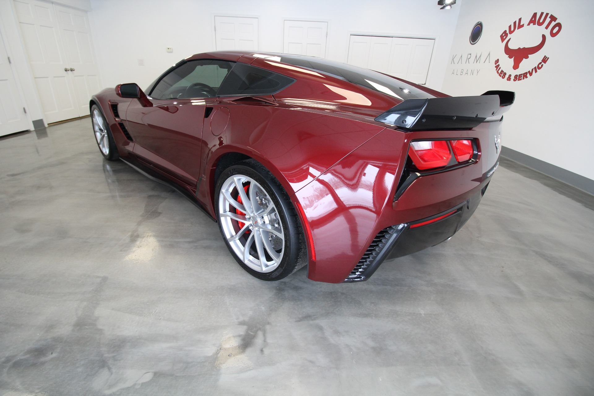 Used 2017 Long Beach Red Metallic Tintcoat Chevrolet Corvette Grand Sport 3LT 1 Owner Z07 Performance and Carbon Ceramics | Albany, NY