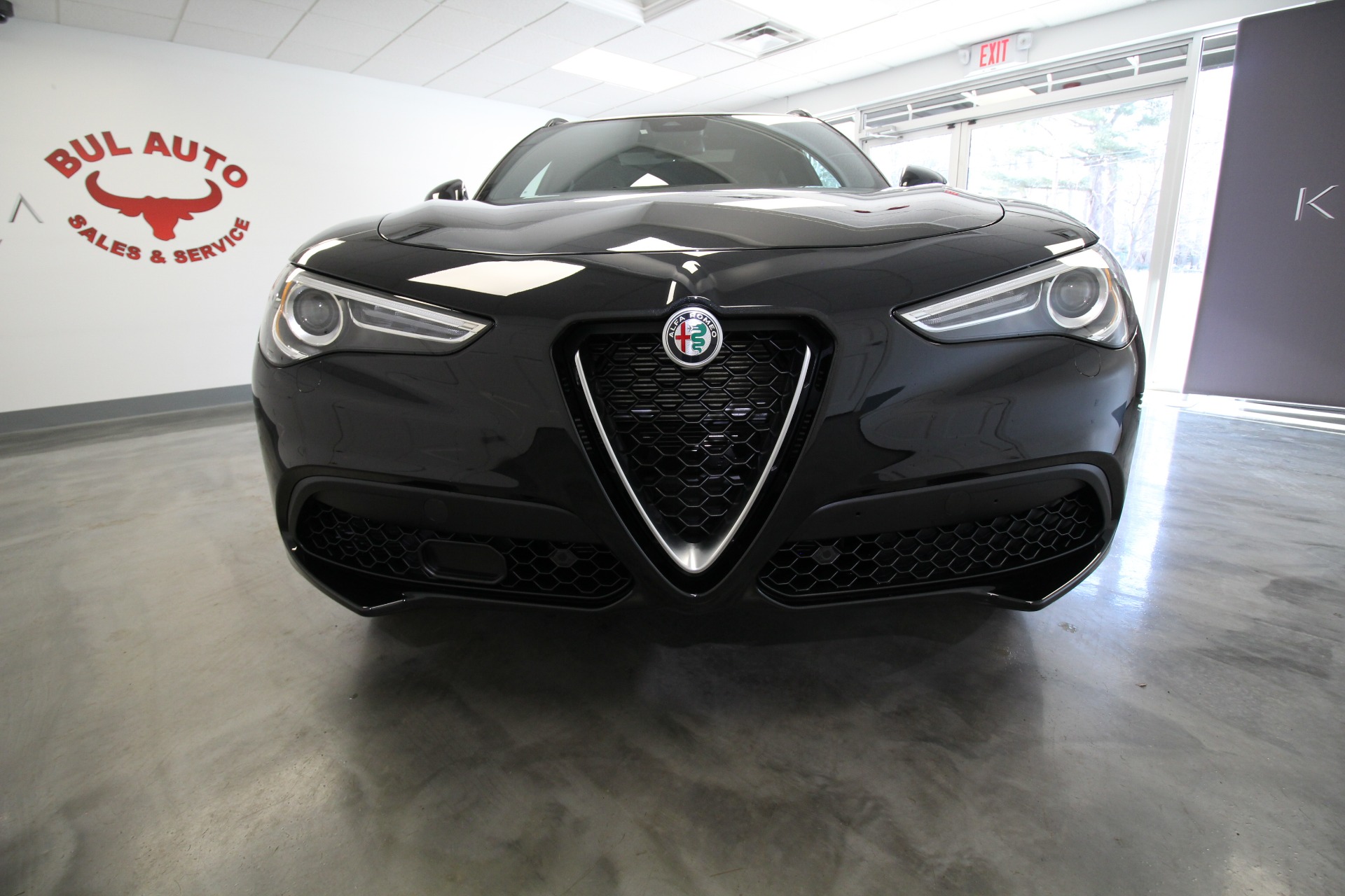 New 2023 BLACK Alfa Romeo STELVIO Ti | Albany, NY