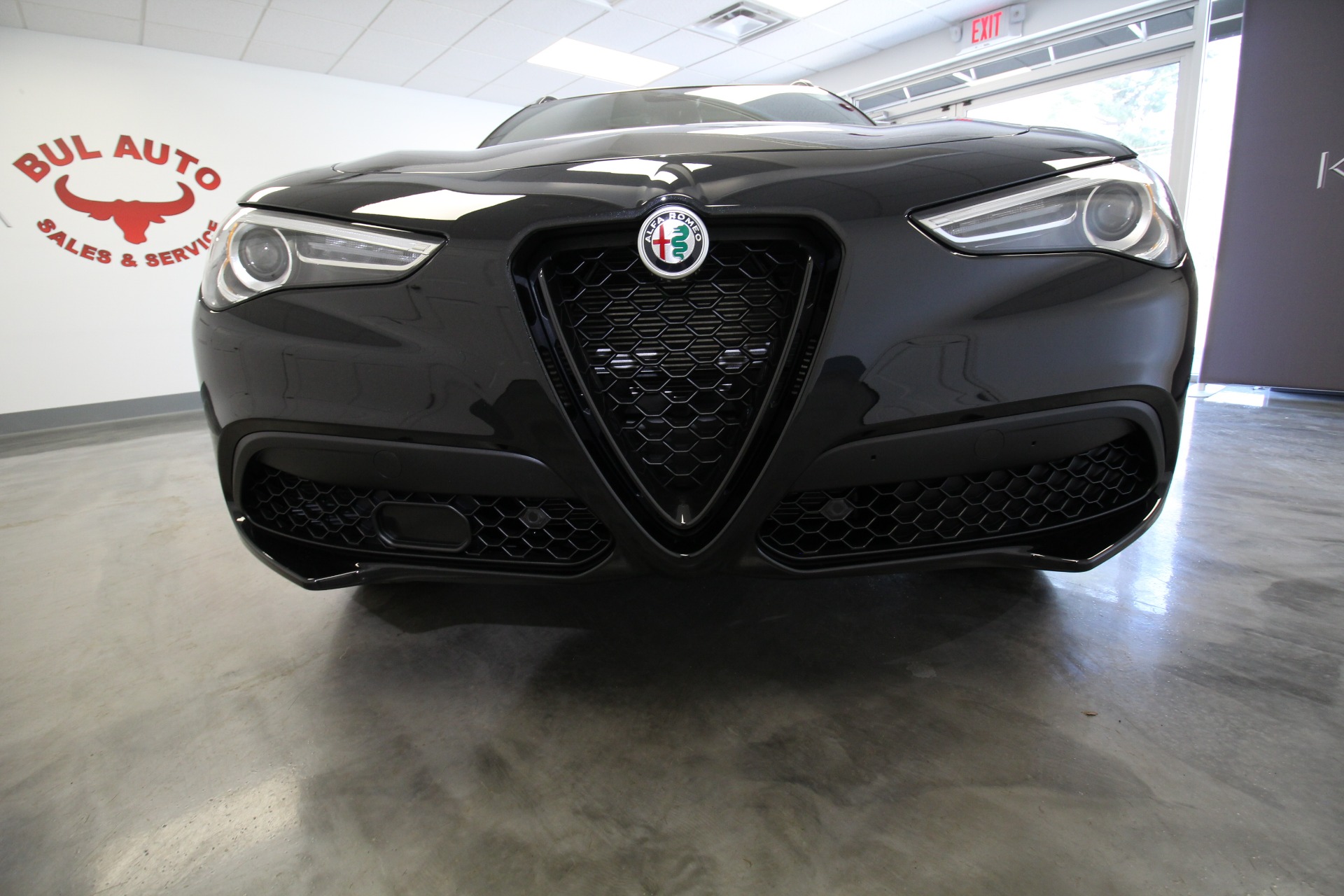 New 2023 BLACK Alfa Romeo STELVIO SPRINT Sprint AWD | Albany, NY