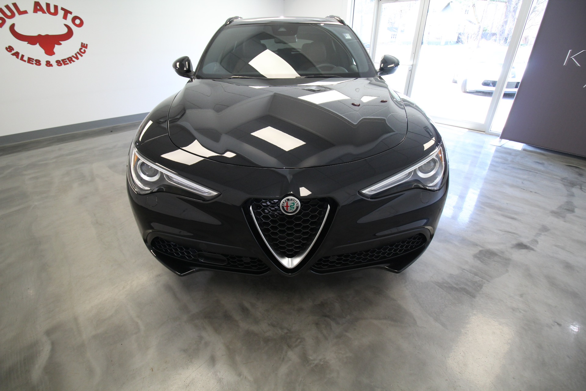 New 2023 BLACK Alfa Romeo STELVIO TI Ti | Albany, NY