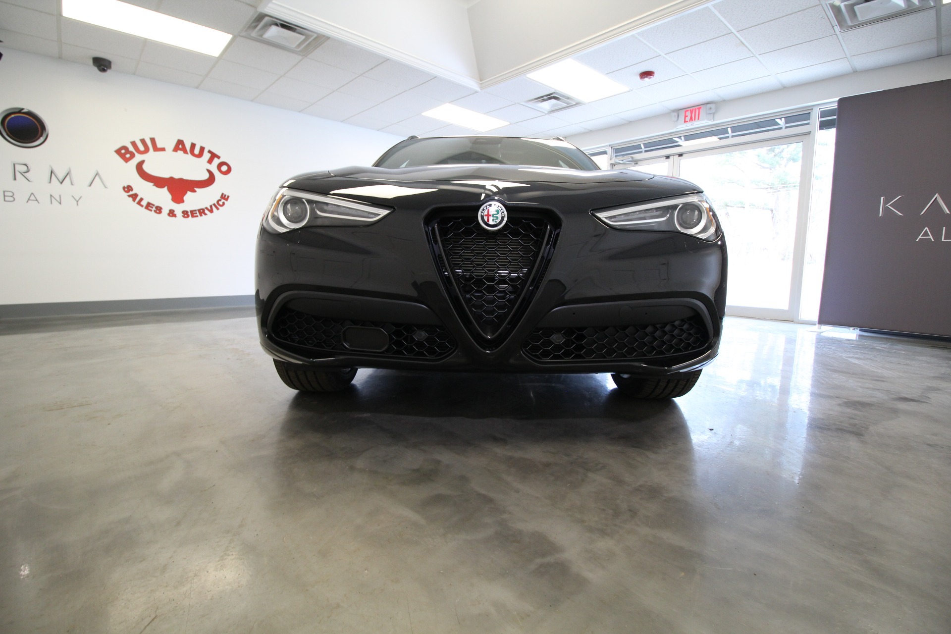 New 2023 BLACK Alfa Romeo STELVIO VELOCE Veloce | Albany, NY