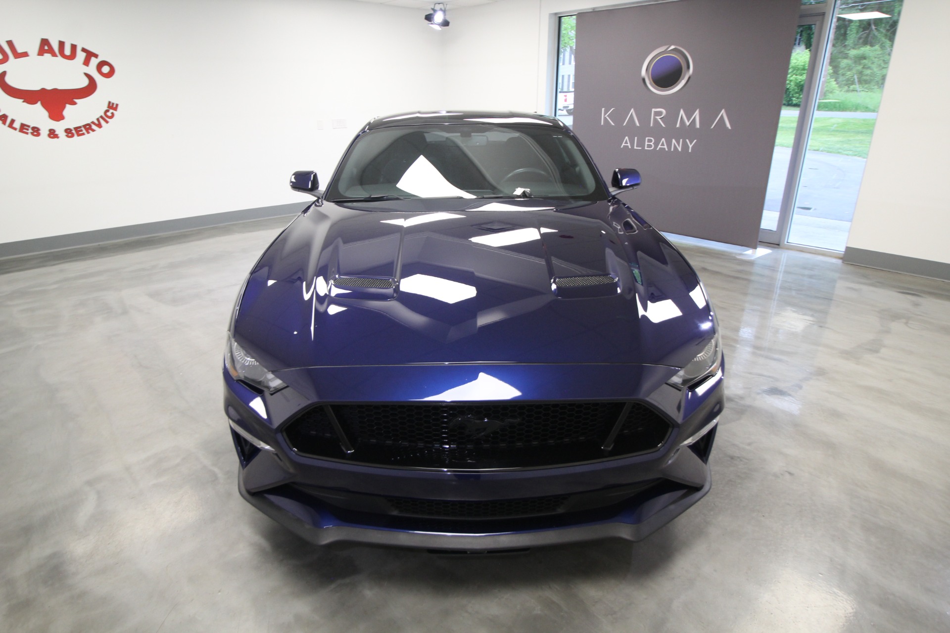 Used 2018 Kona Blue Metallic Ford Mustang GT Coupe | Albany, NY