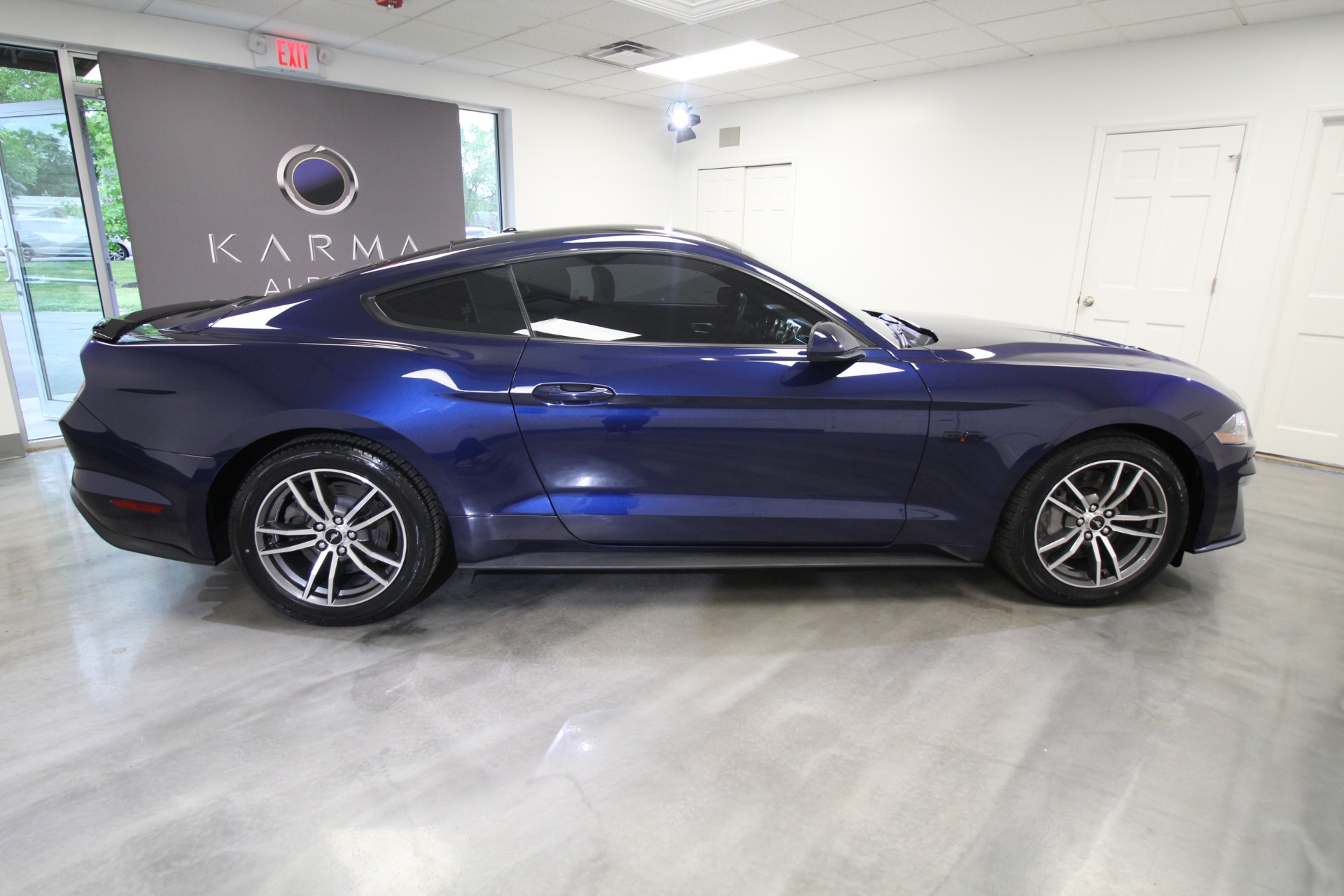 Used 2018 Kona Blue Metallic Ford Mustang GT Coupe Standard Transmission | Albany, NY