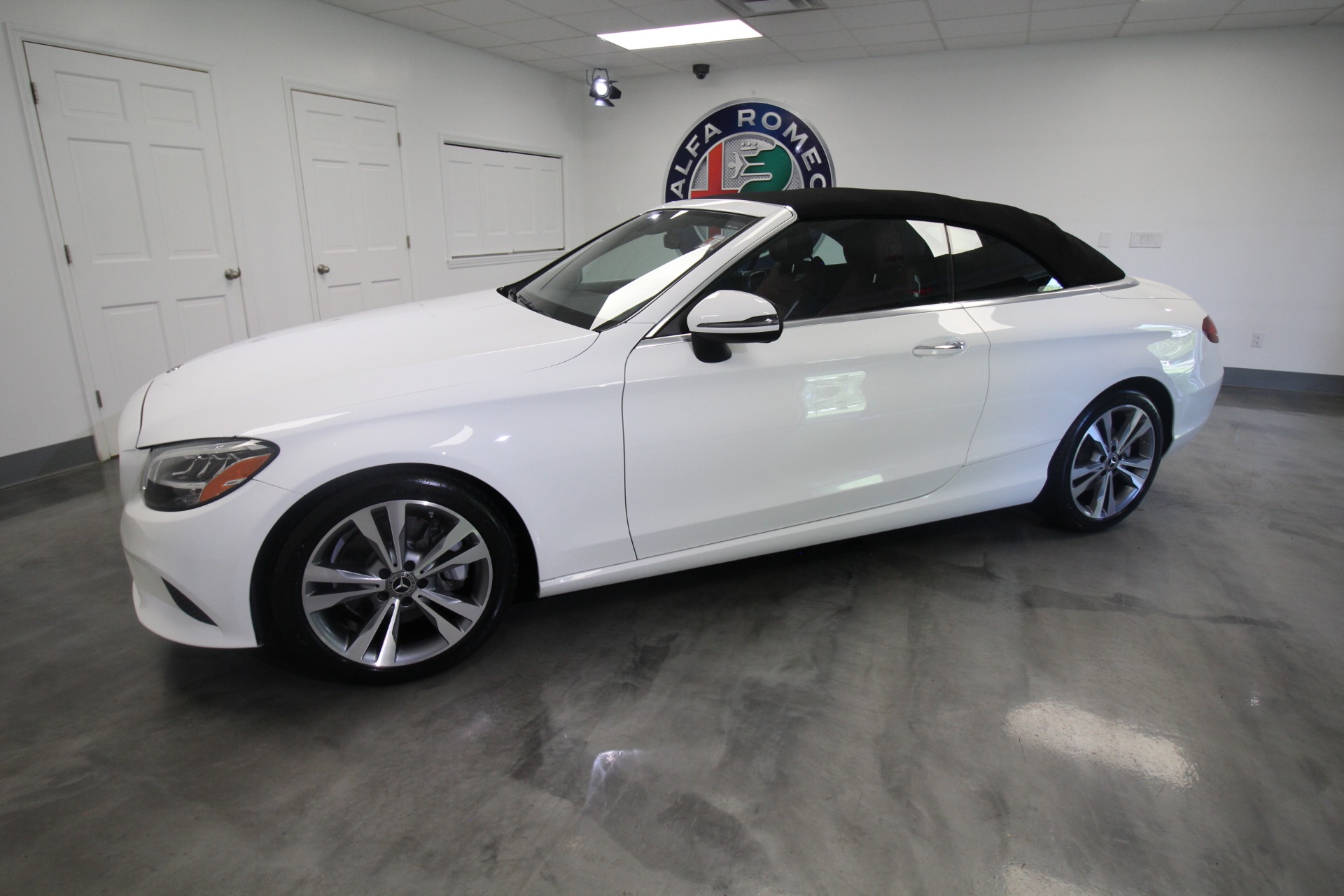 Used 2019 White Mercedes-Benz C-Class C300 4Matic Convertible Gorgeous Color Combo | Albany, NY