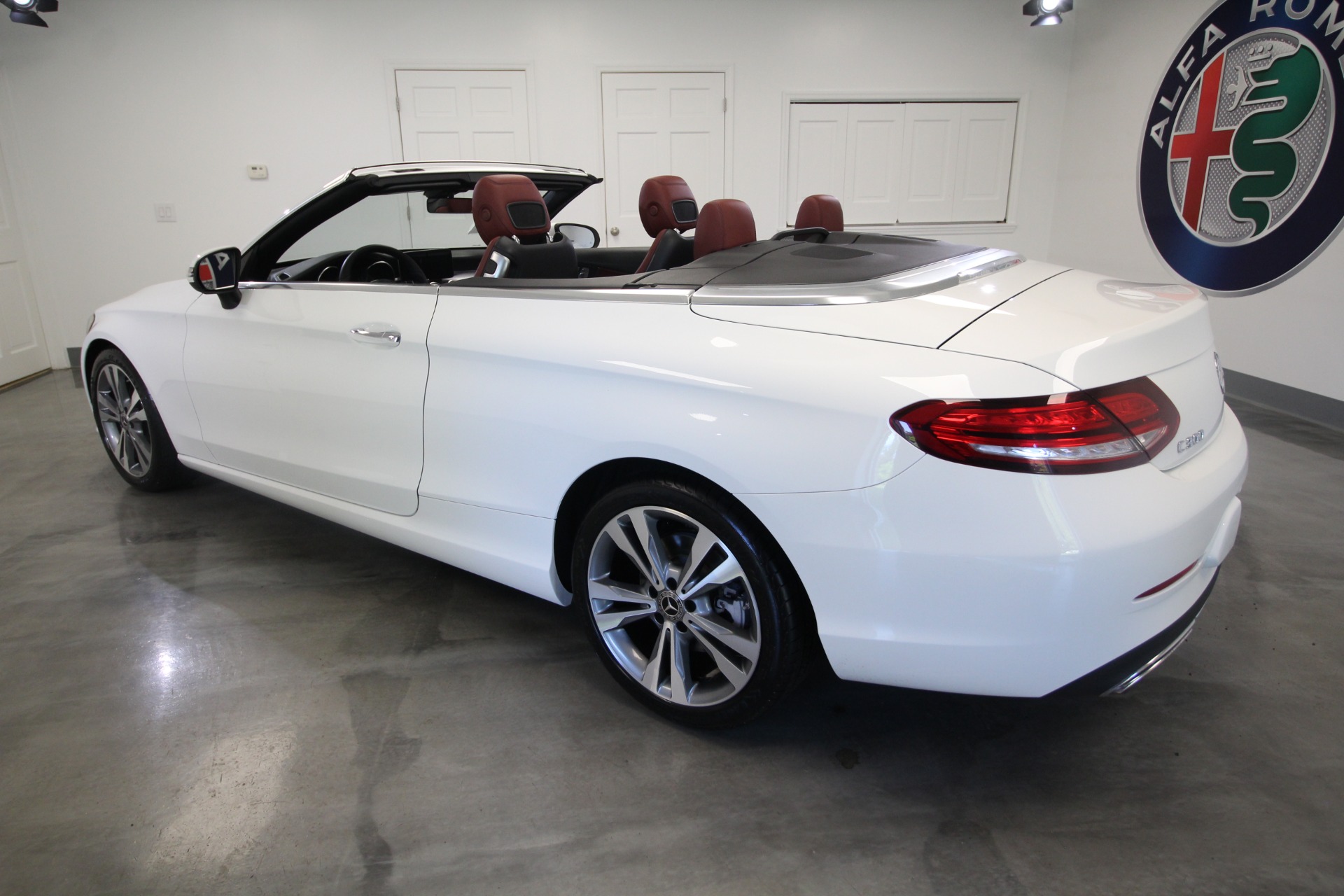 Used 2019 White Mercedes-Benz C-Class C300 4Matic Convertible Gorgeous Color Combo | Albany, NY