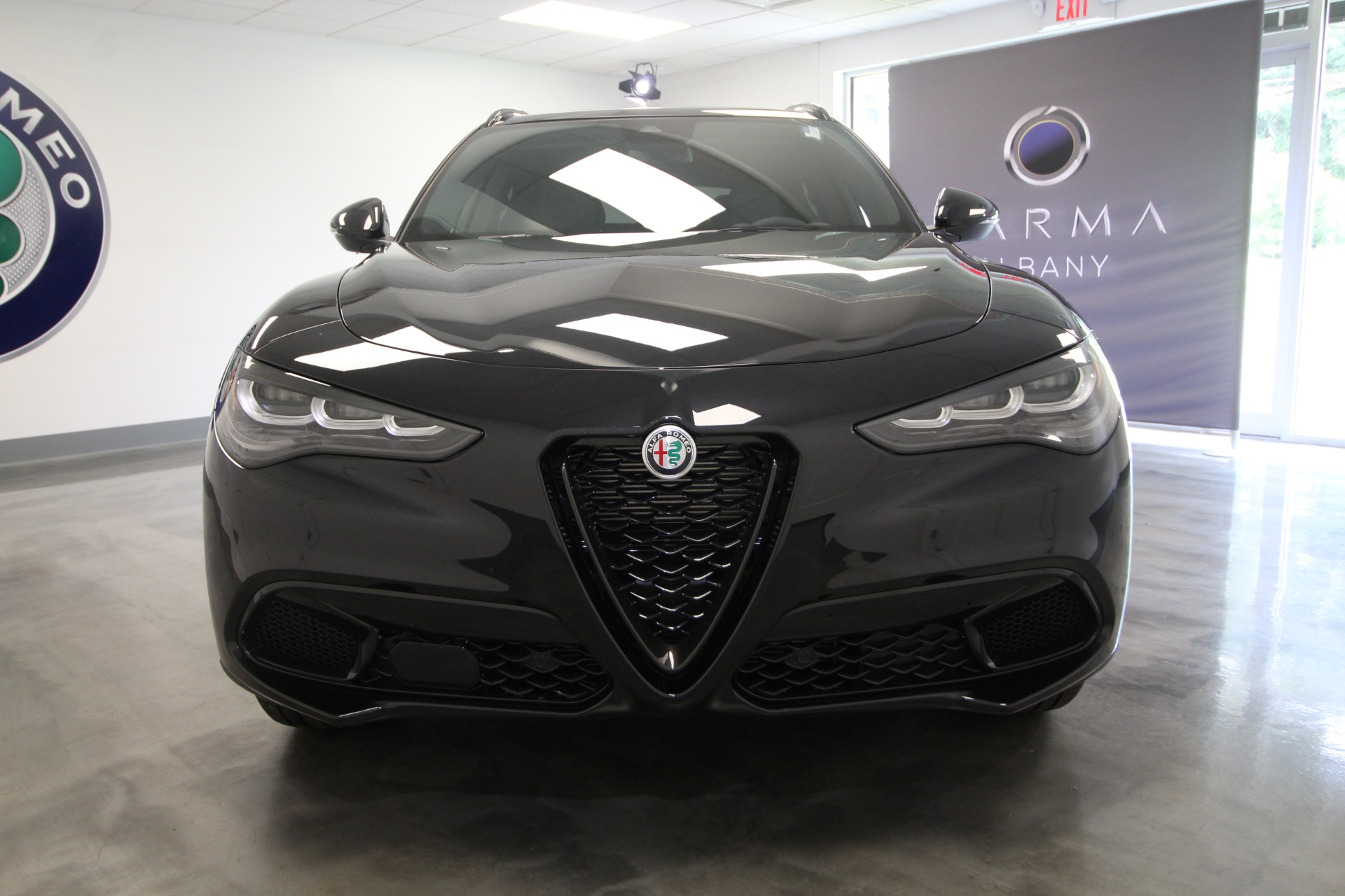 New 2024 BLACK Alfa Romeo STELVIO SPRINT Sprint | Albany, NY