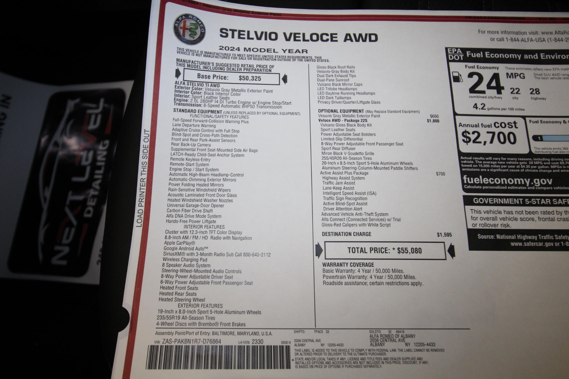 New 2024 Alfa Romeo STELVIO | St. Petersburg, FL