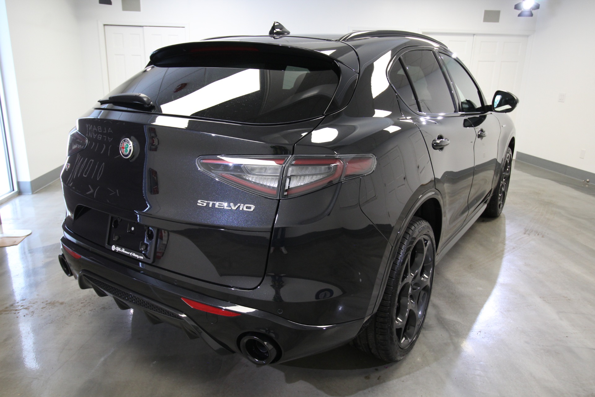 New 2024 BLACK Alfa Romeo STELVIO  | Albany, NY