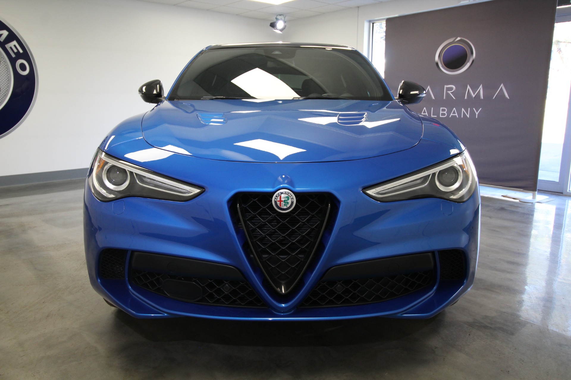 Used 2020 BLUE Alfa Romeo STELVIO Quadrifoglio | Albany, NY