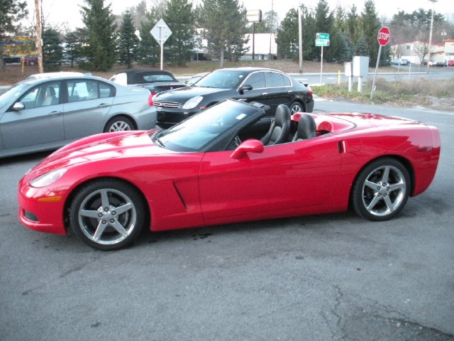 Used 2005 Victory Red Chevrolet Corvette CONVERTIBLE | Albany, NY