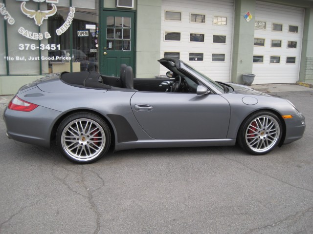 Used 2005 Atlas Grey Metallic Porsche 911 Carrera S CABRIOLET,6 SPEED MANUAL,LOADED,NAVIGATION,WHEELS ETC. | Albany, NY