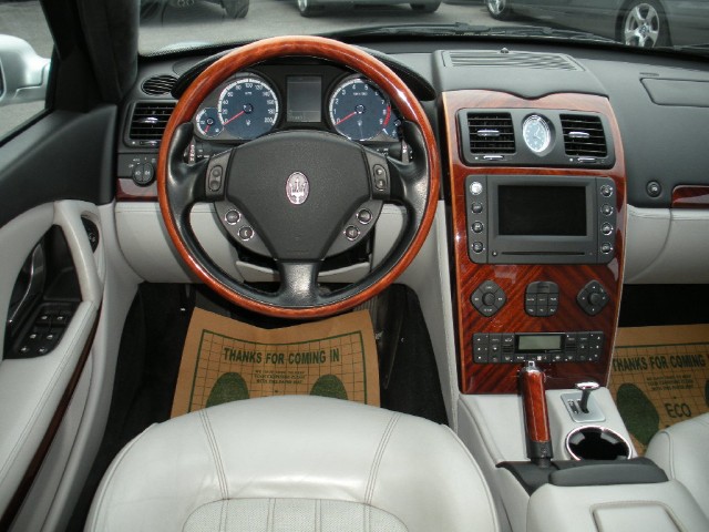 Used 2006 Grigio Touring Metallic Maserati Quattroporte LOADED,RARE FACTORY REAR TV/DVD ENTERTAINMENT,WOOD STEERING WHEEL | Albany, NY