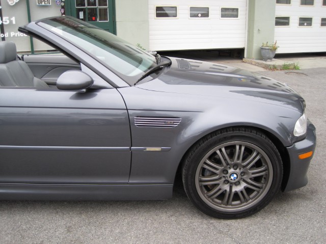 Used 2002 Steel Gray Metallic BMW M3 CONVERTIBLE,6 SPEED MANUAL | Albany, NY