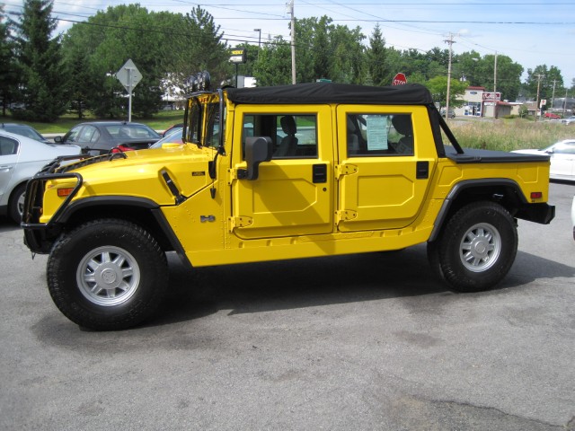 Used 2002 Competition Yellow HUMMER H1 Open Top LIKE NEW,SUPERB CONDITION,MANY UPGRADES,WINCH,CARBON FIBER,2ND TOP | Albany, NY