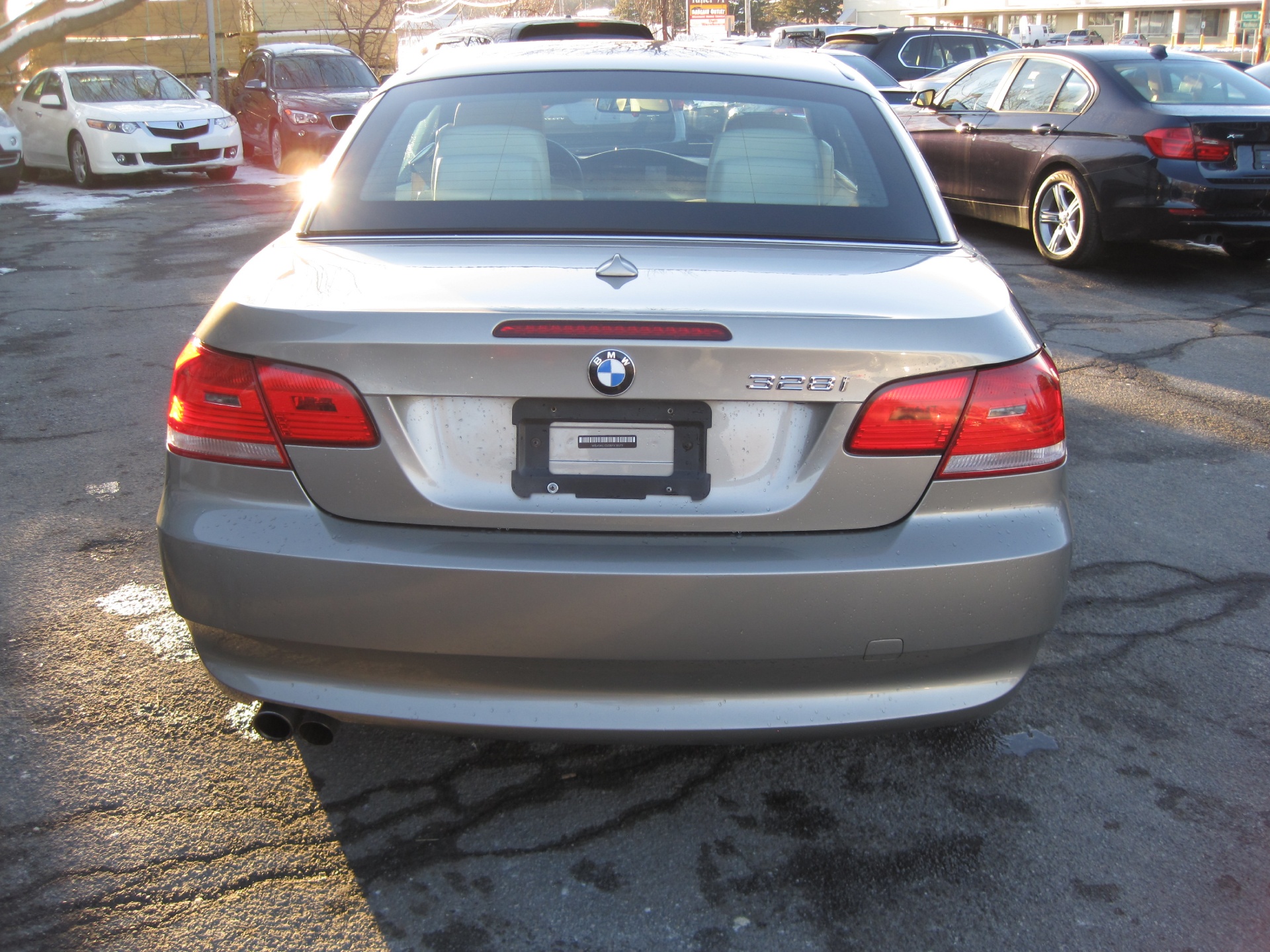 Used 2008 Platinum Bronze Metallic BMW 3 Series 328i CONVERTIBLE,NAVIGATION,PREMIUM+COLD WEATHER PKGS,1 OWNER | Albany, NY