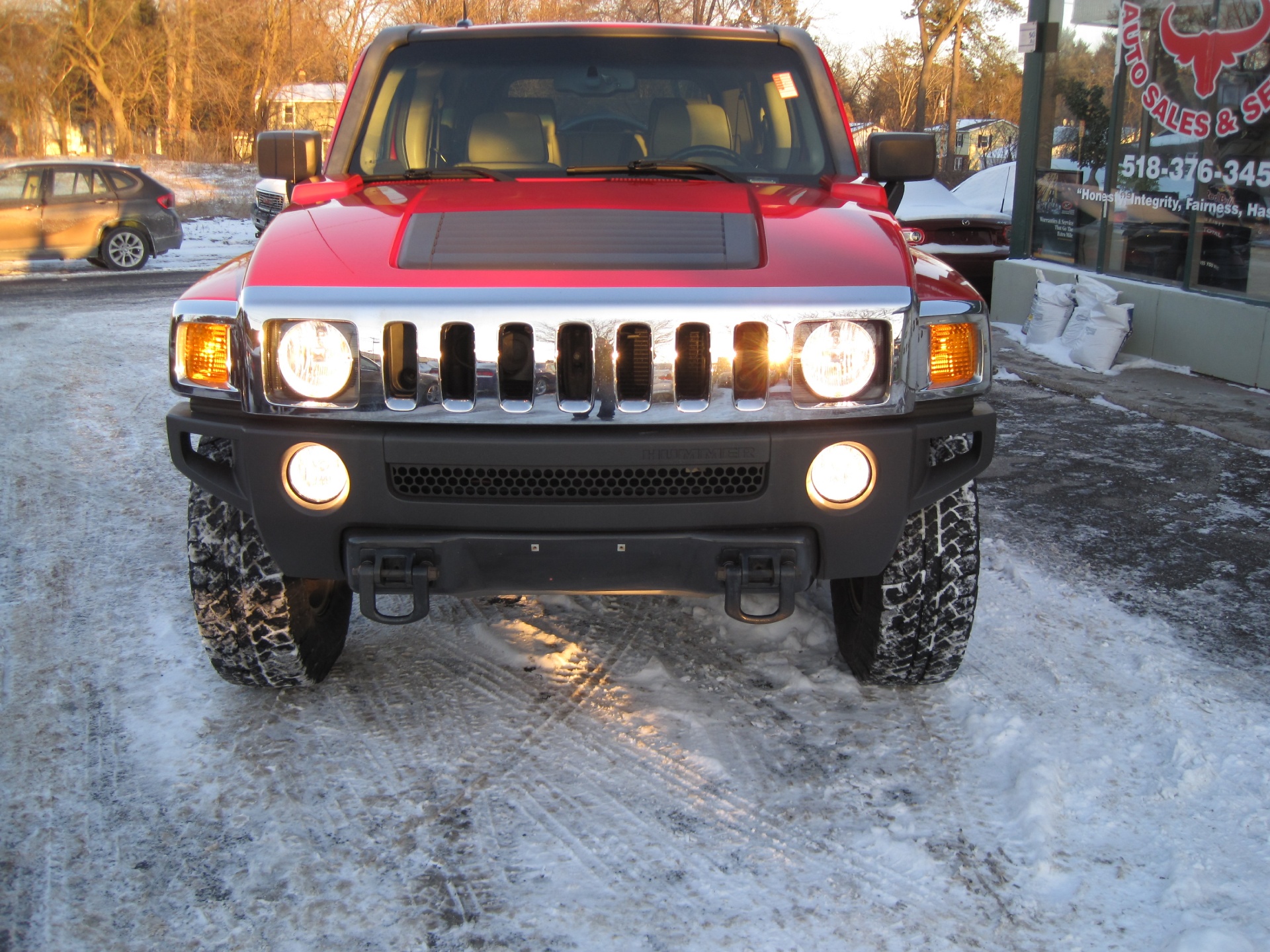Used 2006 Victory Red HUMMER H3 RARE 6 SPEED MANUAL,4WD,LEATHER,HEATED SEATS,SUNROOF | Albany, NY